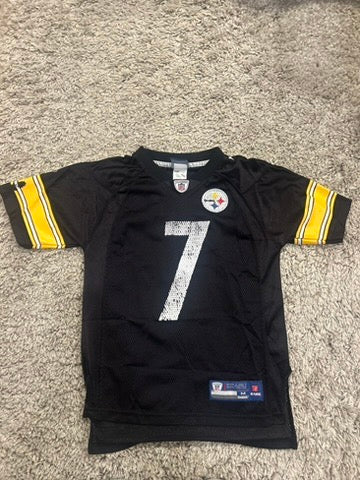 Ben Roethlisberger Pittsburgh Steelers NFL Equipment Reebok Jersey Youth Size M