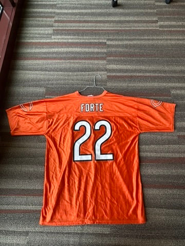 Matt Forte Chicago Bears NFL Players Team Apparel Orange Jersey size Large XL