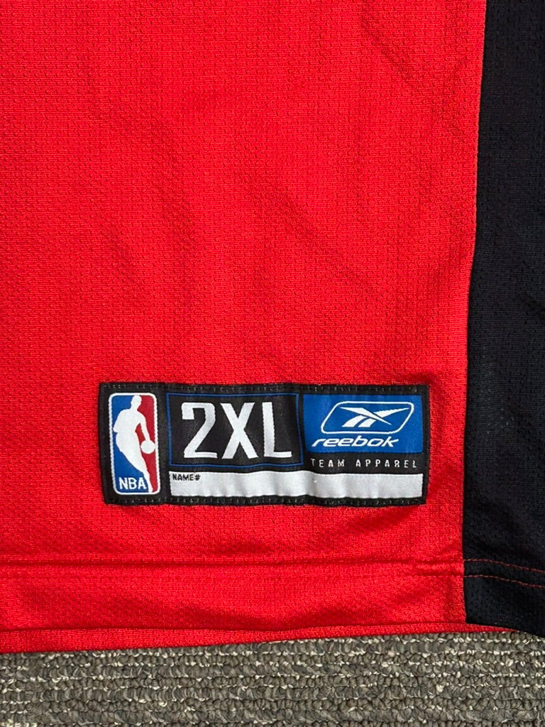 Vintage Reebok NBA New Jersey Nets Jason Kidd #5 Jersey Mens Size 2XL Red #5