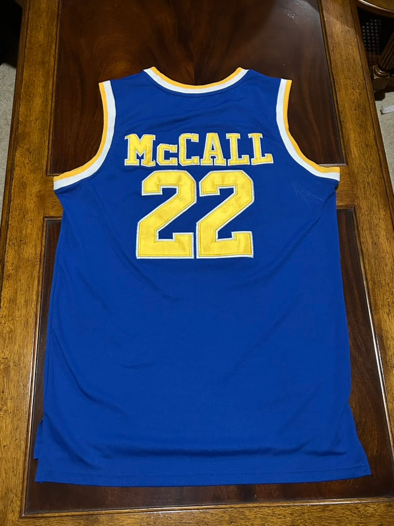 Crenshaw Basketball Jersey Headgear Quincy McCall, Classics, Large