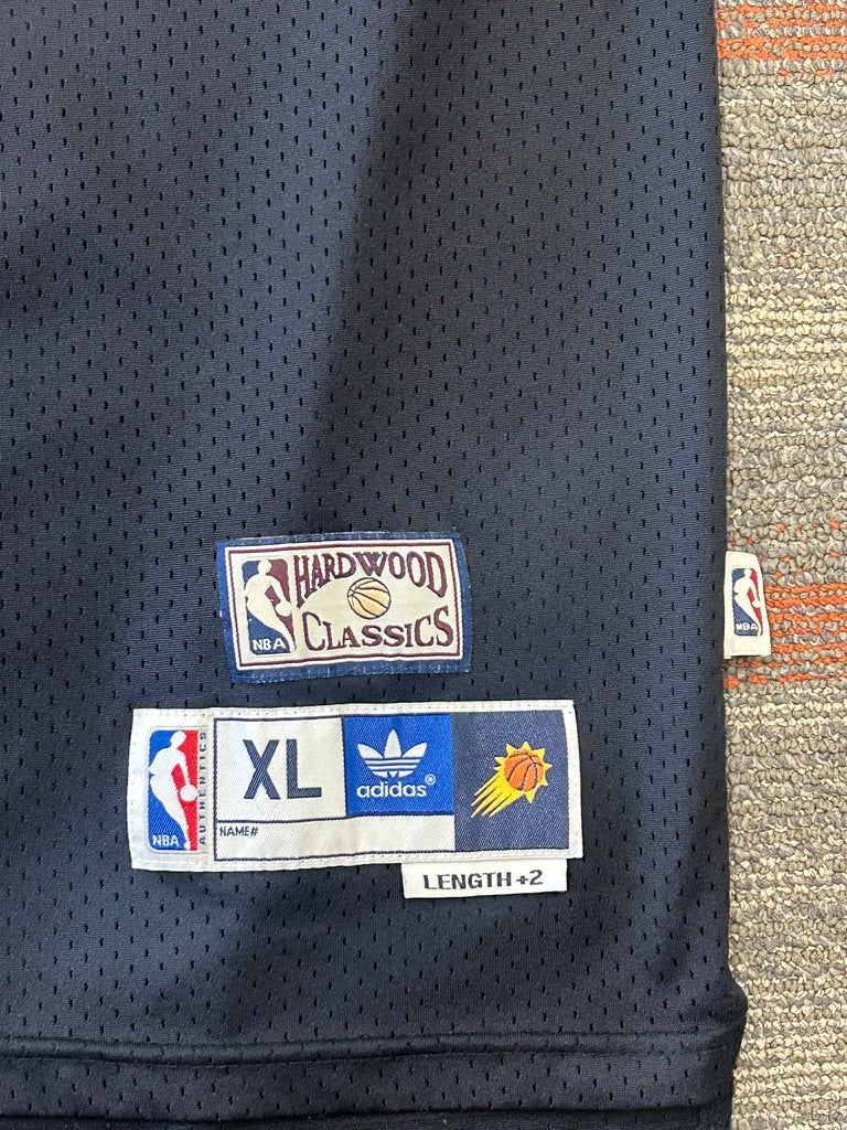 Phoenix Suns Steve Nash Hardwood Classics Black Jersey Size XL Adidas #13 NBA