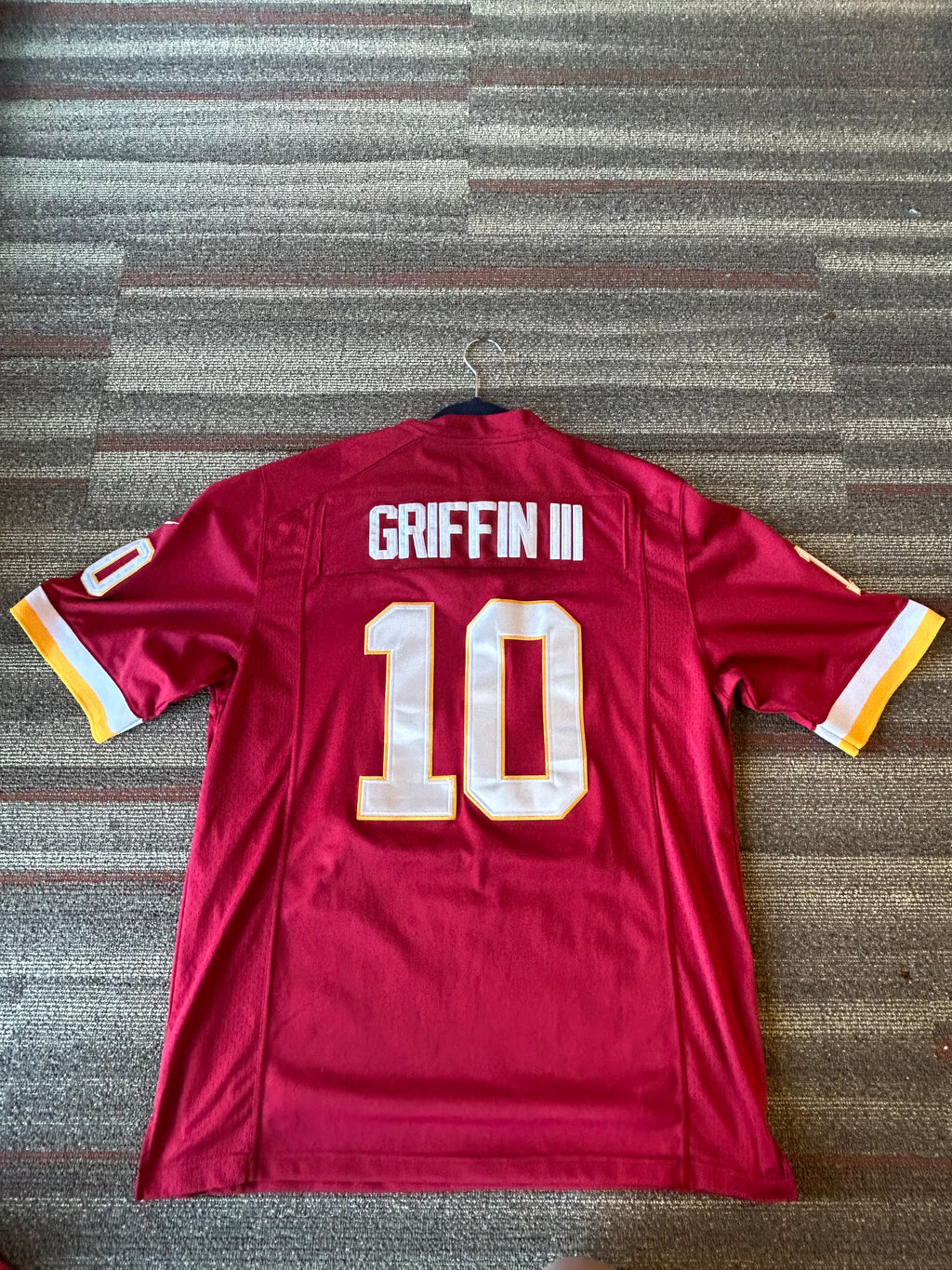 Washington Redskins Robert Griffin III RG3 Jersey Nike On Field #10 Size XL Red