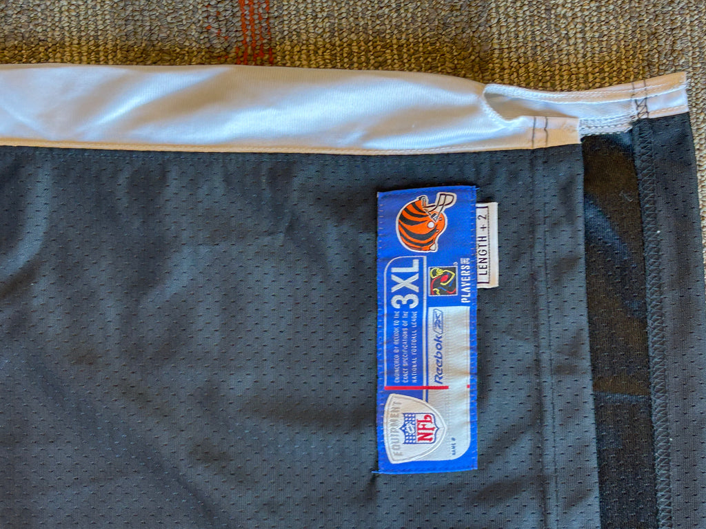 Vintage Cincinnati Bengals Chad Johnson Ochocinco Jersey Reebok Size 3XL Black