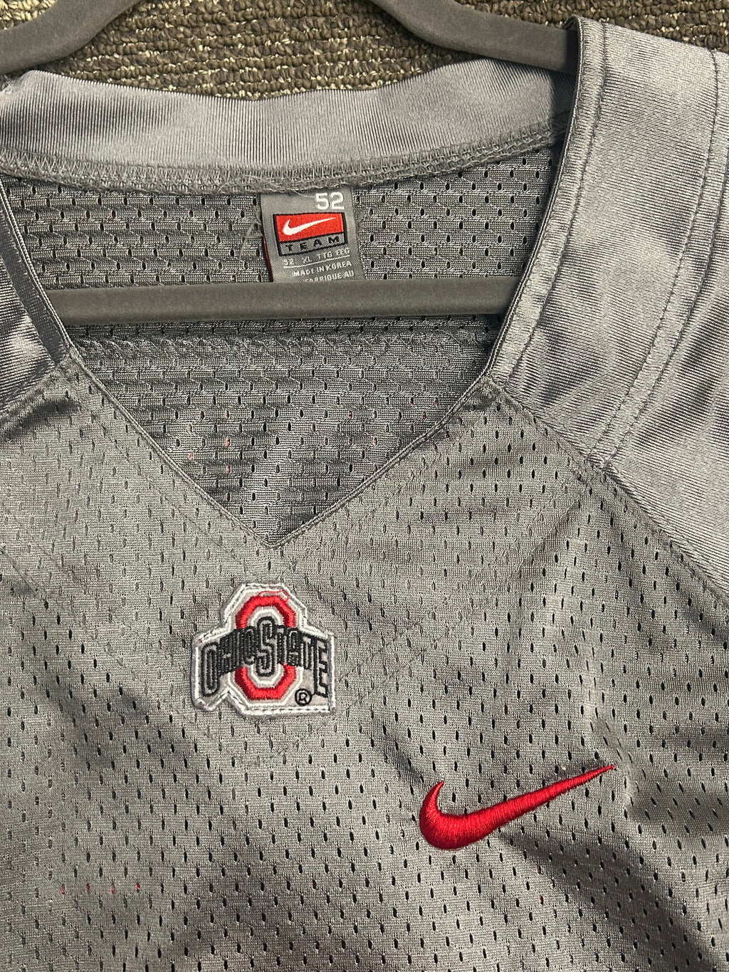 Nike Ohio State Buckeyes #5 Braxton Miller Rivalry Authentic Jersey Mens 52 (XL)