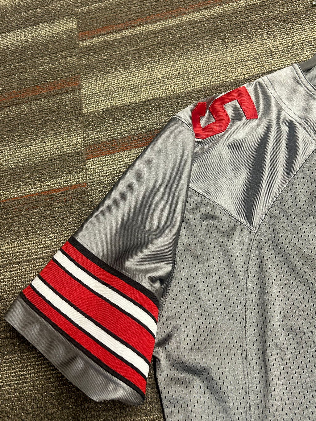 Nike Ohio State Buckeyes #5 Braxton Miller Rivalry Authentic Jersey Mens 52 (XL)