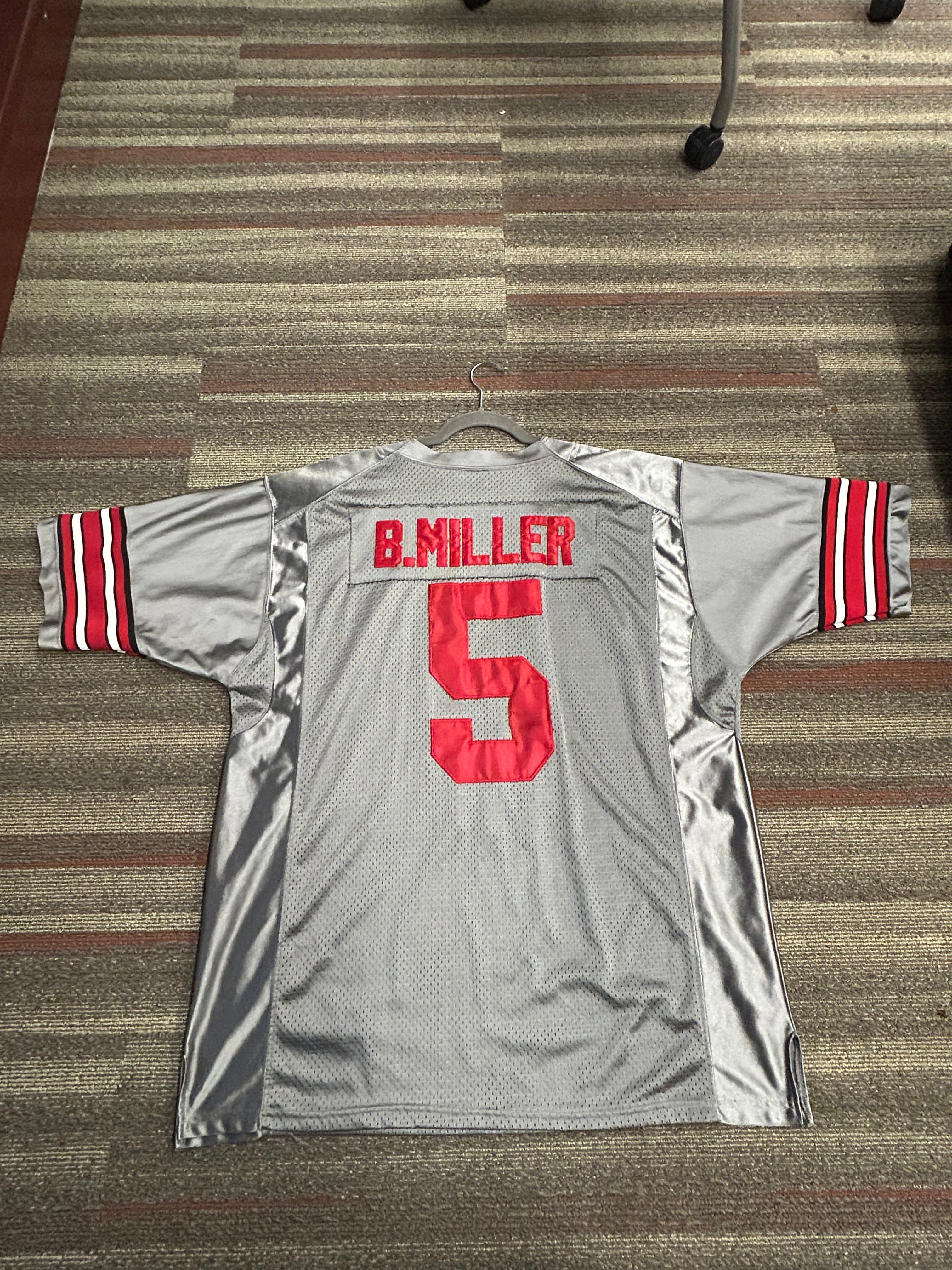 Nike Ohio State Buckeyes #5 Braxton Miller Rivalry Authentic Jersey Mens 52 (XL)