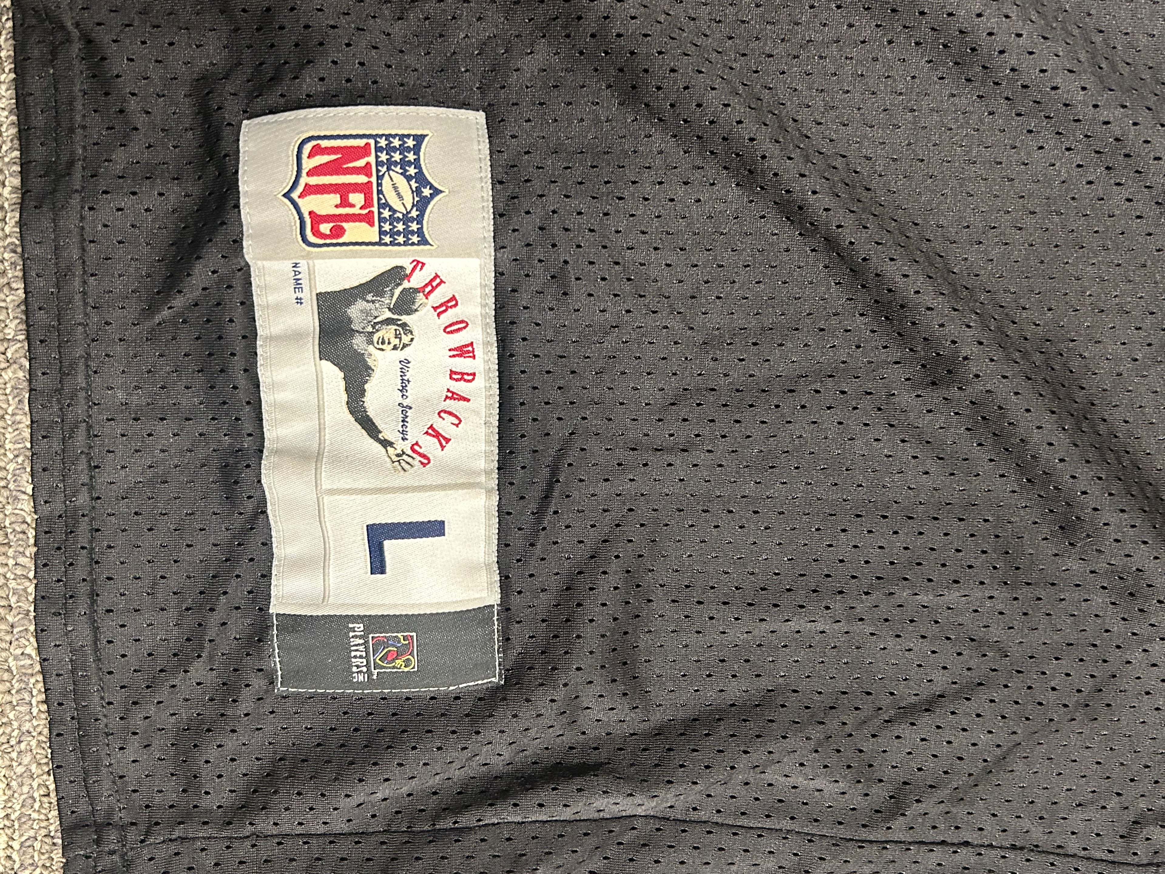 Pittsburgh Steelers Franco Harris Jersey Mens L #32 Black NFL Throwbacks Reebok