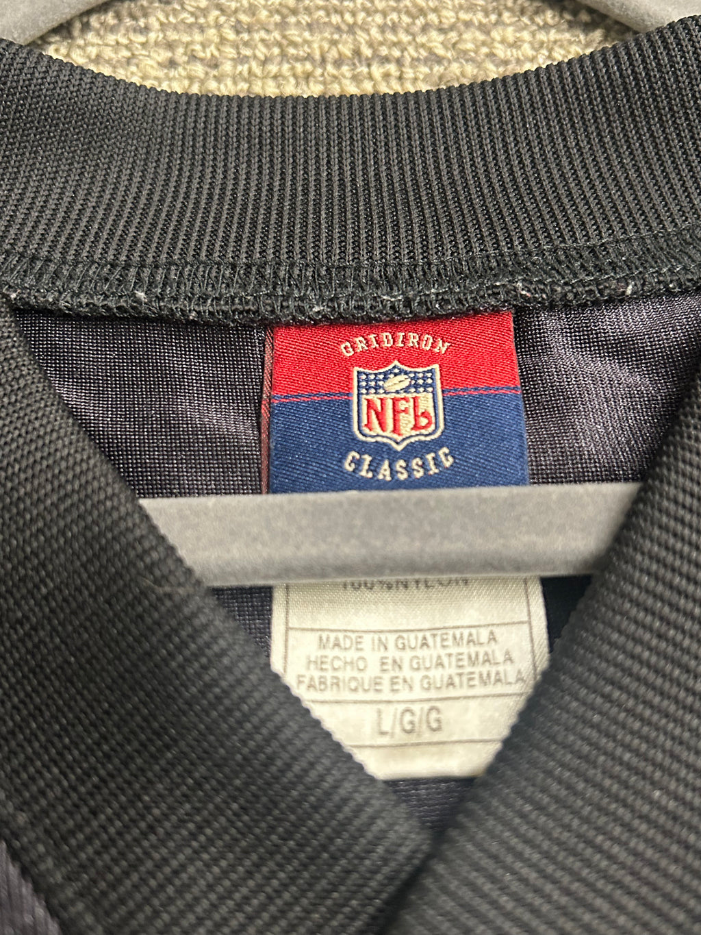 Pittsburgh Steelers Franco Harris Jersey Mens L #32 Black NFL Throwbacks Reebok