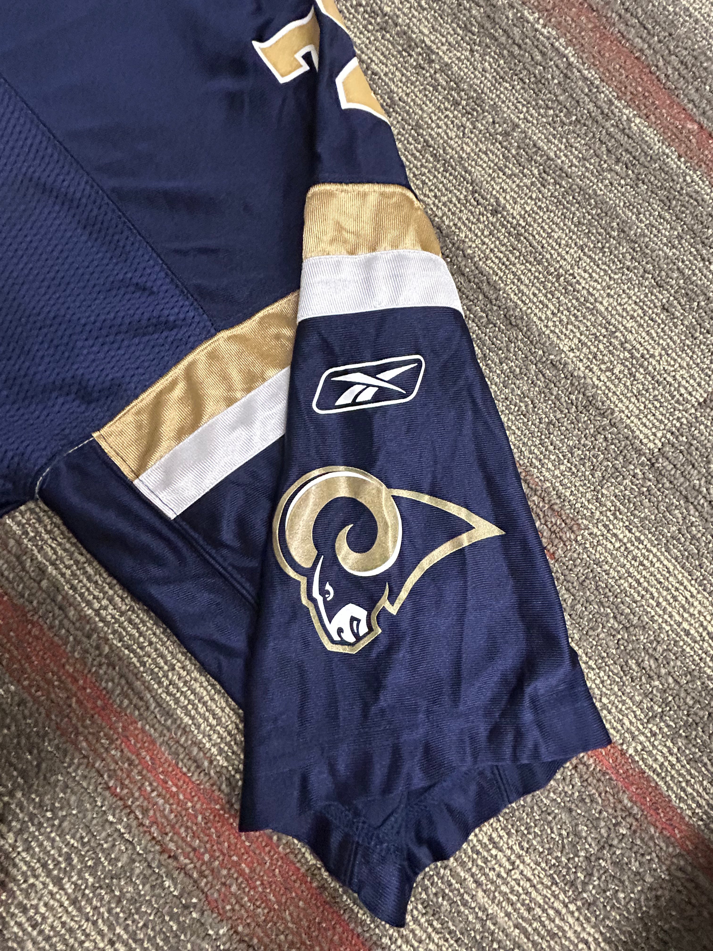 Chris Long St. Louis LA Rams Football Reebok NFL Equipment Jersey Size XL Blue