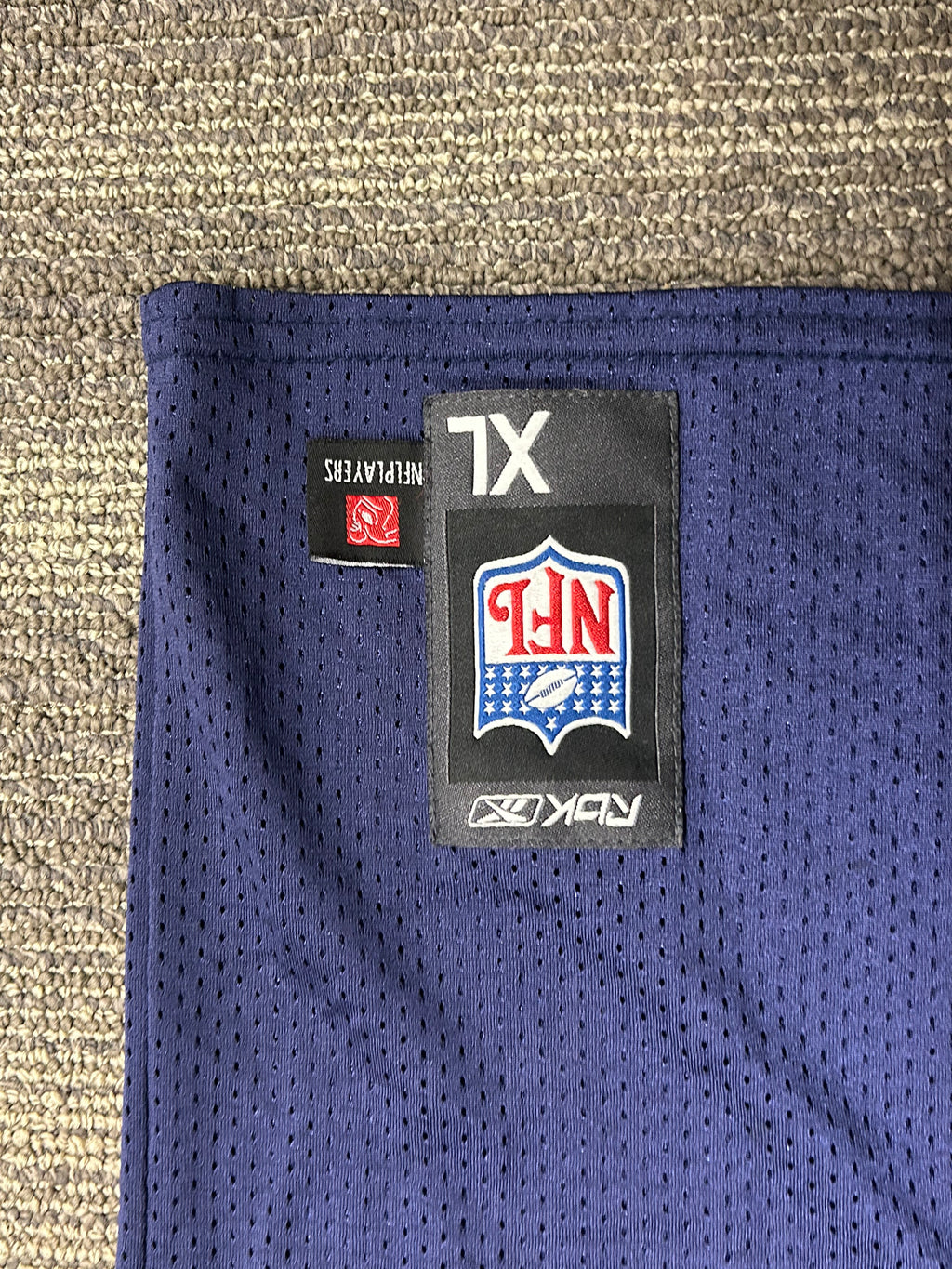 Reebok Premier NFL St. Louis Rams Sam Bradford Navy Blue Jersey Men's Size XL