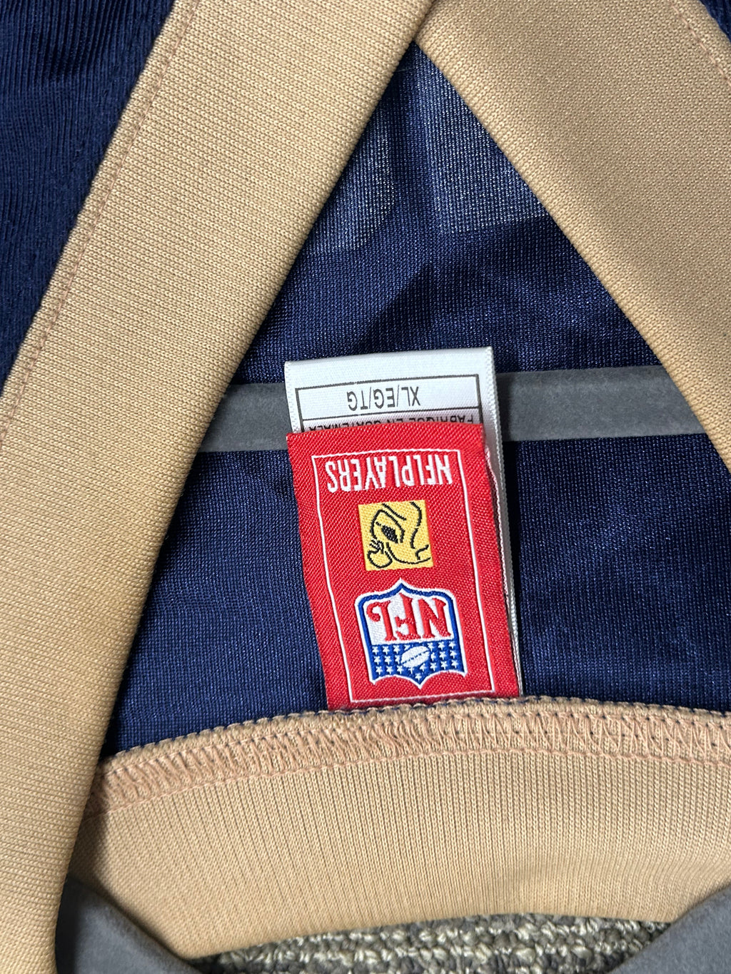 Reebok Premier NFL St. Louis Rams Sam Bradford Navy Blue Jersey Men's Size XL