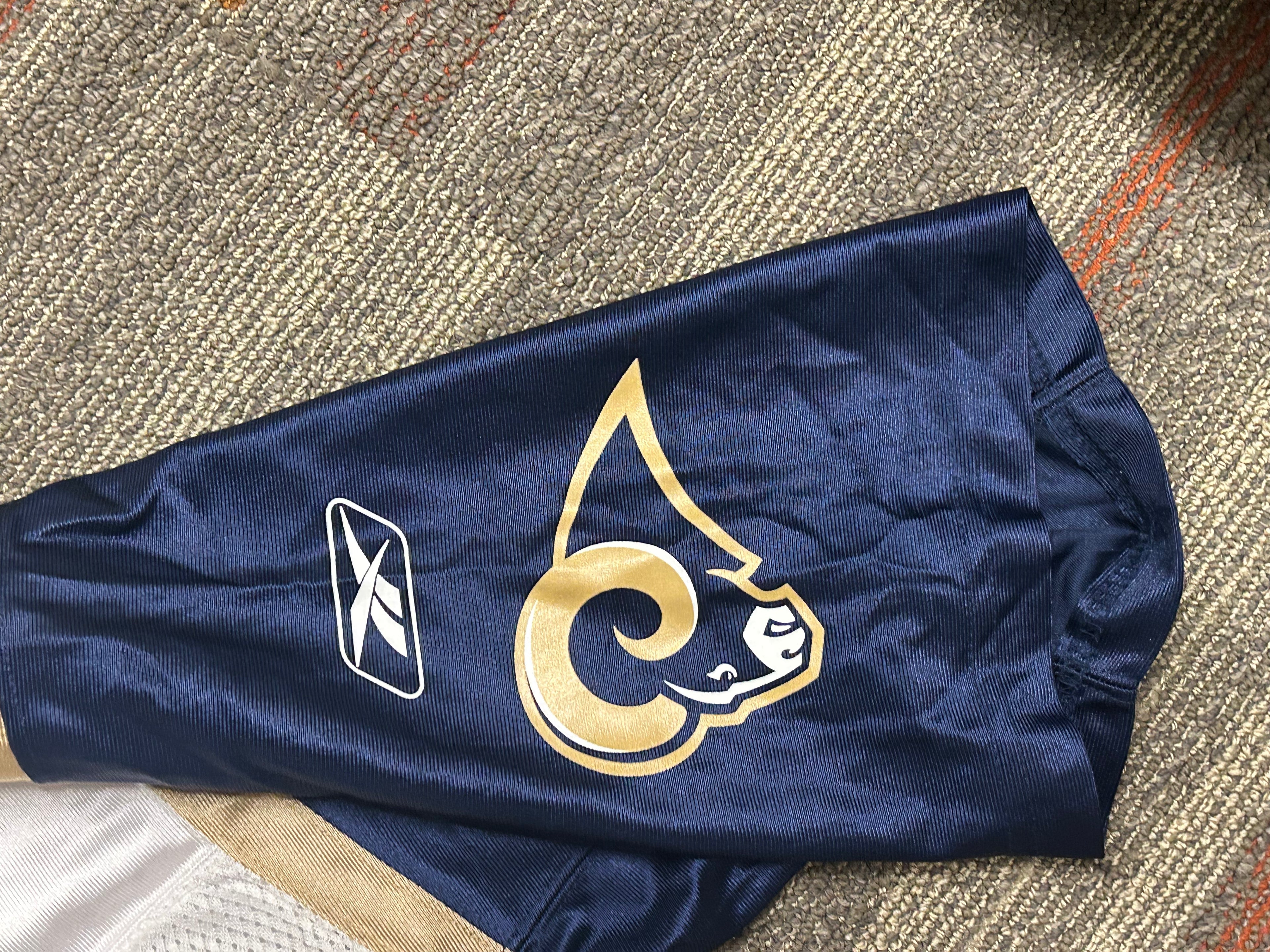 St. Louis Rams James Laurinaitis Men Sz XL White Jersey NFL Equipment Reebok #55