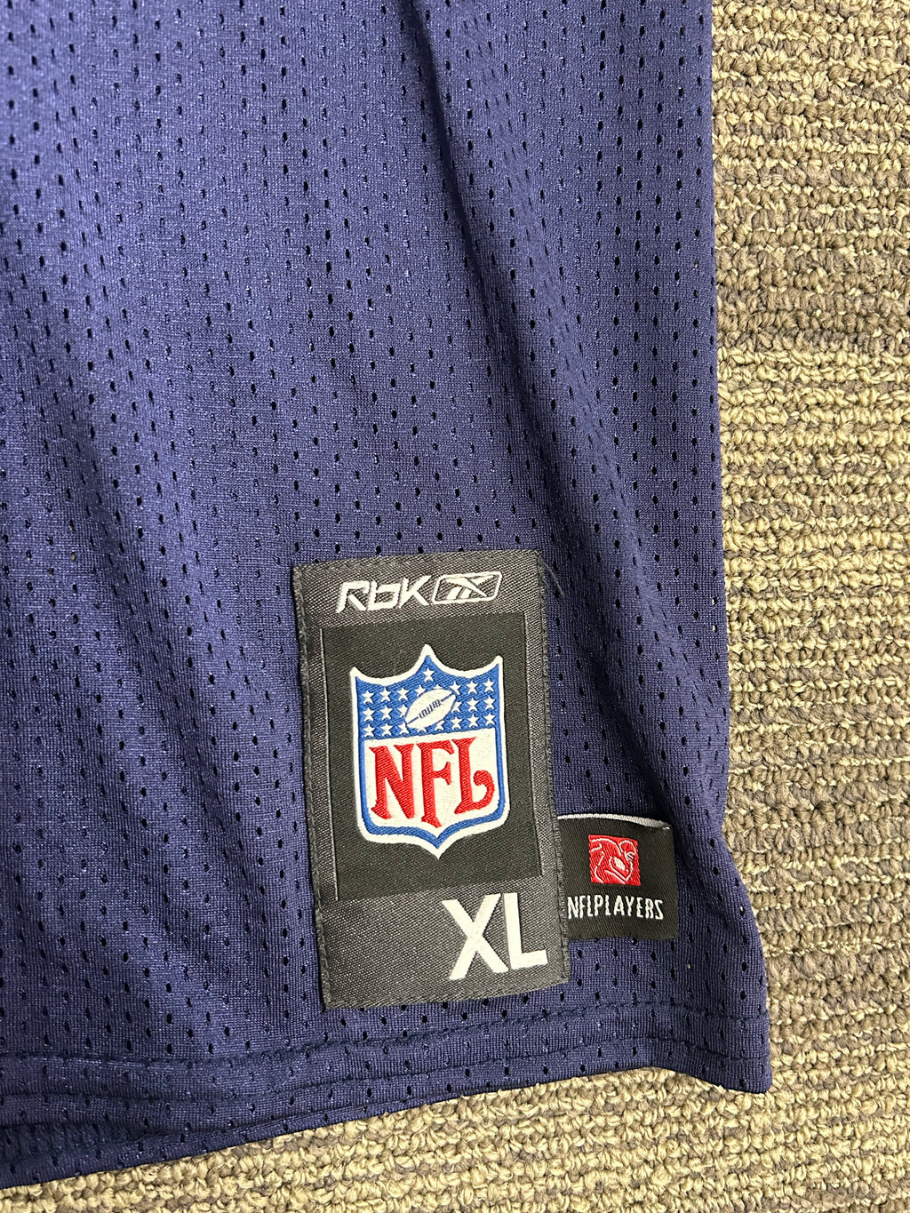 St. Louis Rams Steven Jackson NFL Players #39 Jersey Reebok Sz Men’s XL Blue