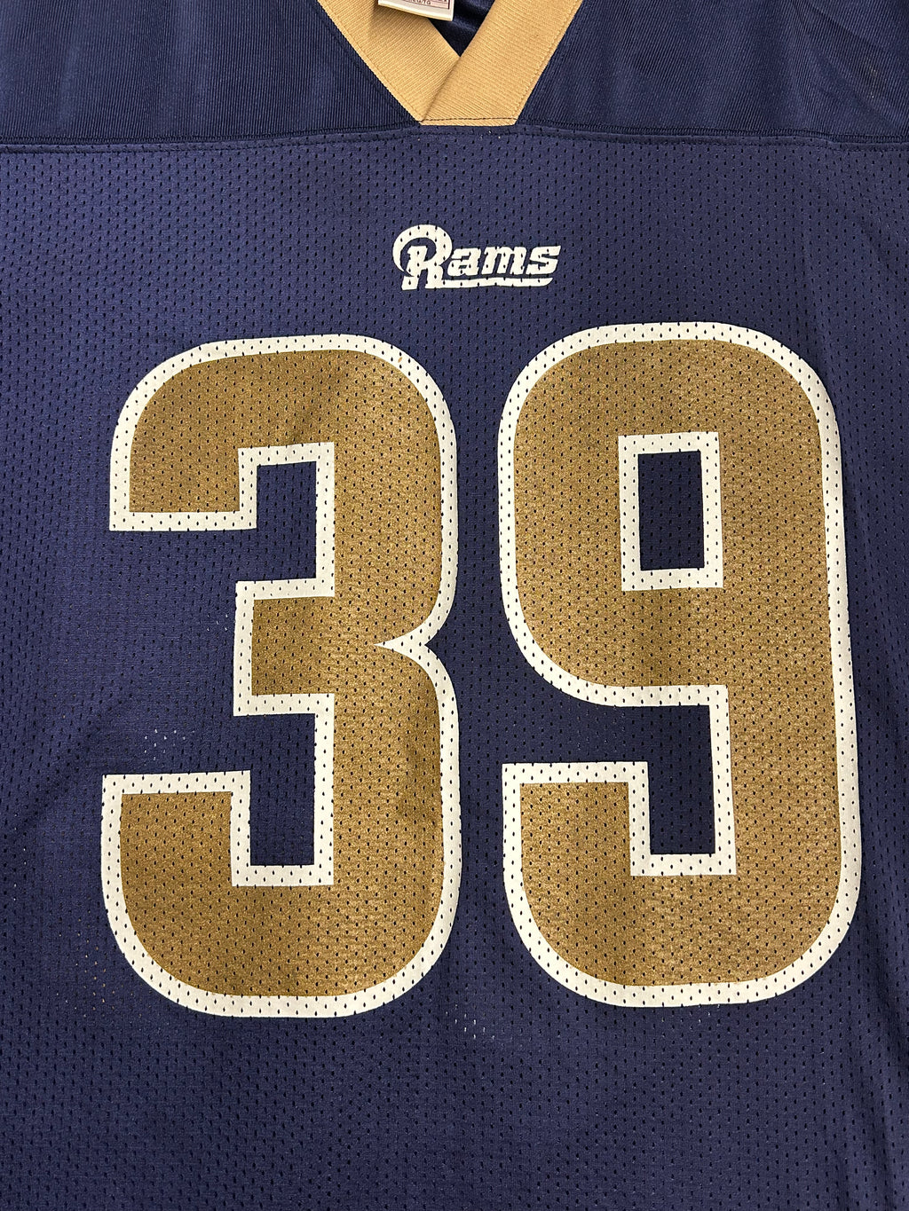 St. Louis Rams Steven Jackson NFL Players #39 Jersey Reebok Sz Men’s XL Blue