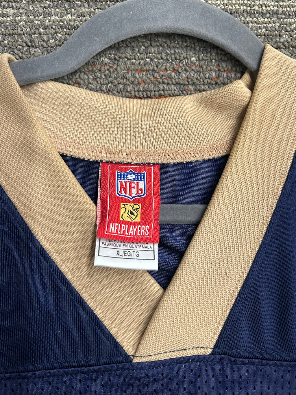 St. Louis Rams Steven Jackson NFL Players #39 Jersey Reebok Sz Men’s XL Blue