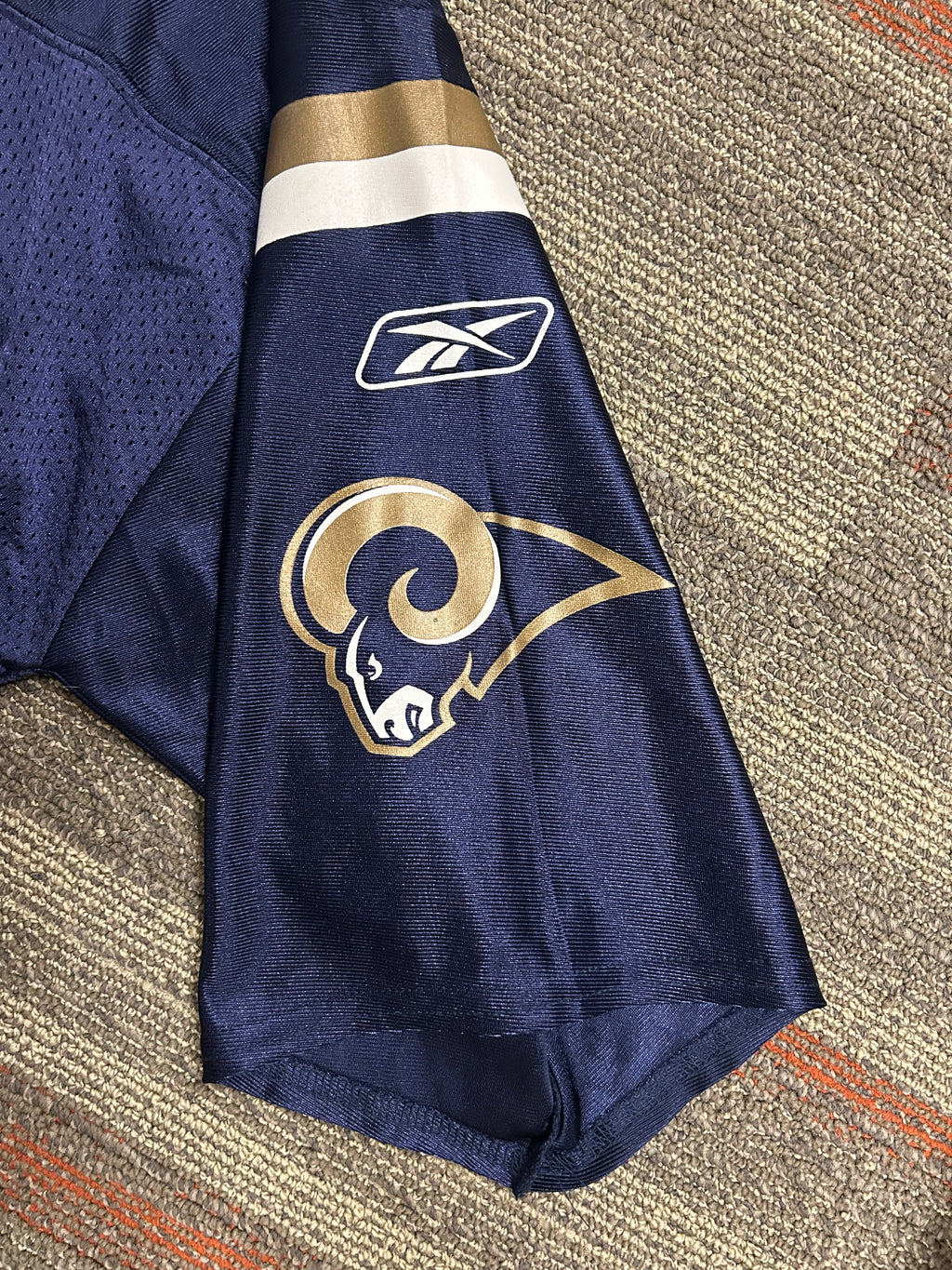 St. Louis Rams Steven Jackson NFL Players #39 Jersey Reebok Sz Men’s XL Blue