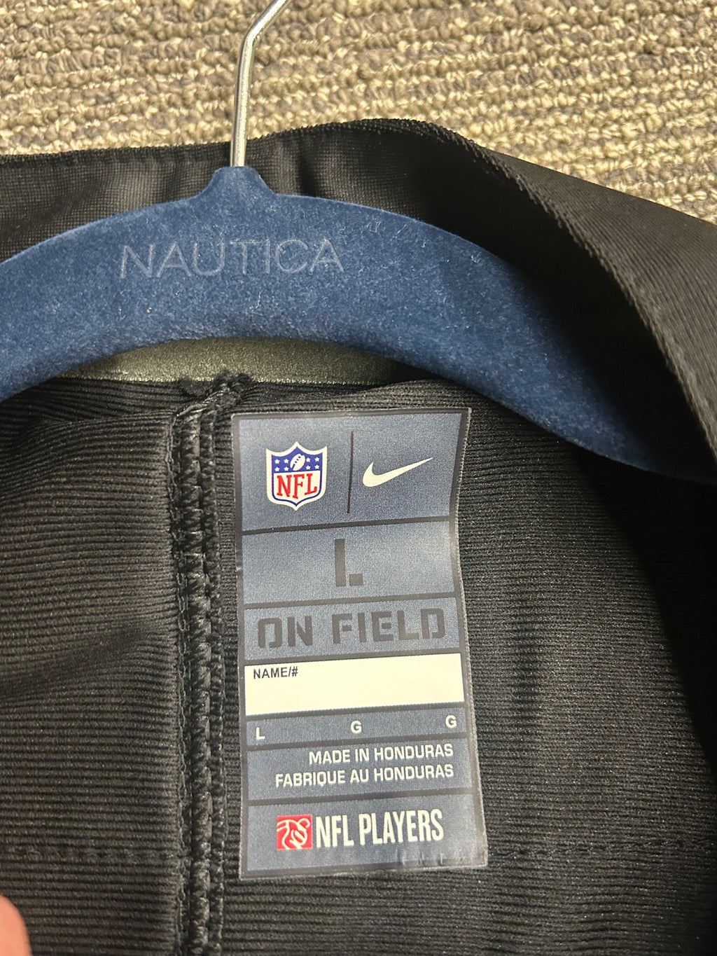 Nike On Field Joe Burrow Black Jersey Superbowl LVI Cincinnati Bengals #9 Size Large