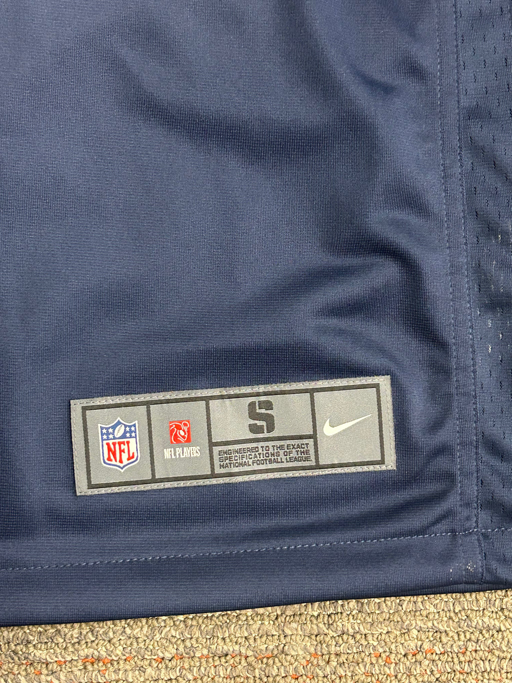 Tom Brady Patriots Jersey Men's Small On Field Nike Number 12 New England NFL