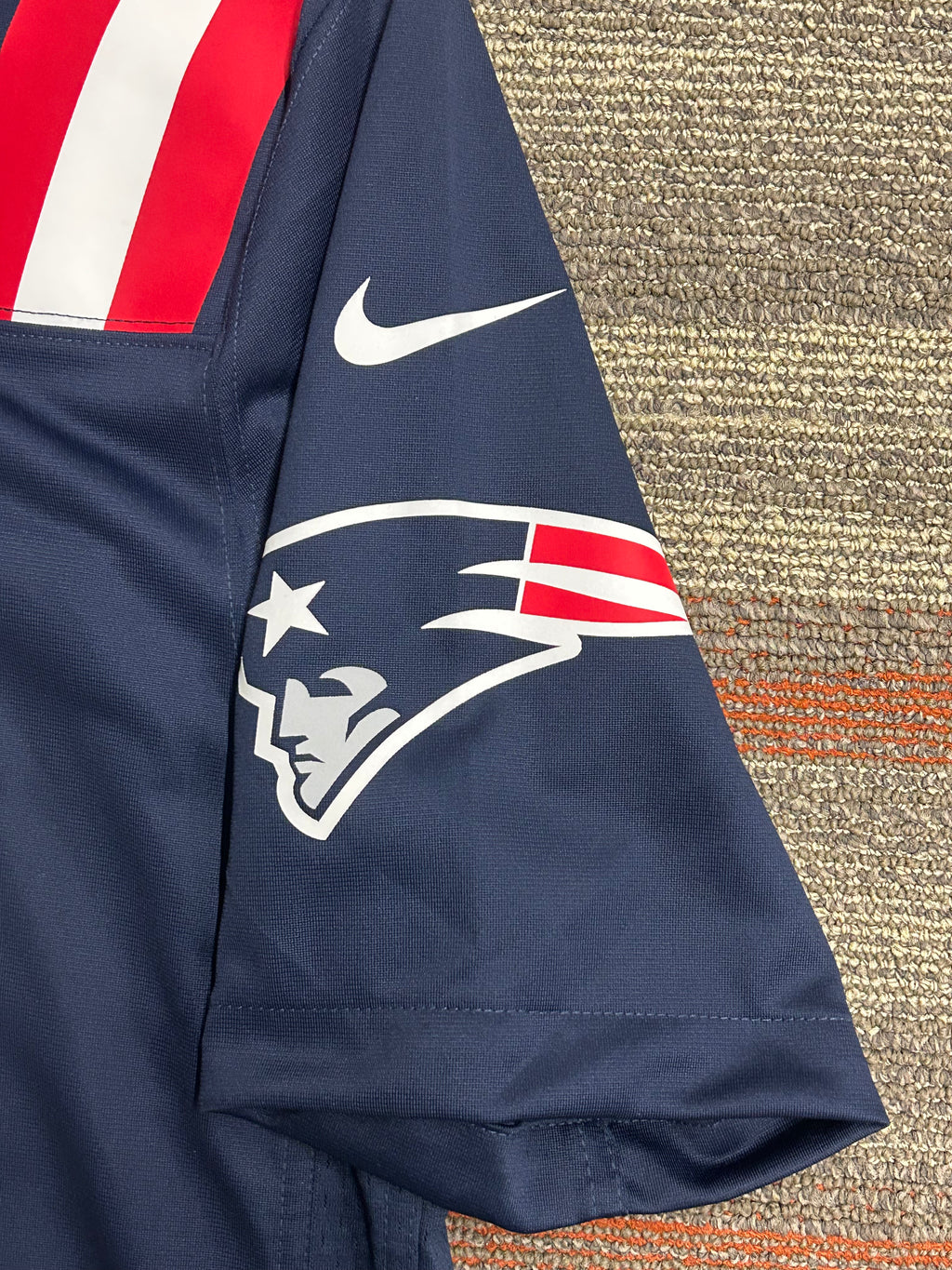 Tom Brady Patriots Jersey Men's Small On Field Nike Number 12 New England NFL