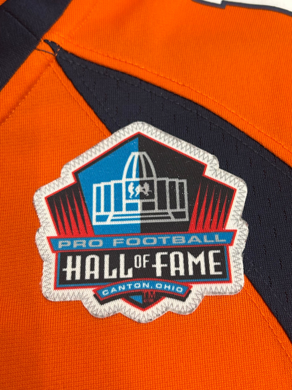 Denver Broncos Peyton Manning Size Medium Nike On Field Jersey Hall of Fame Orange NFL