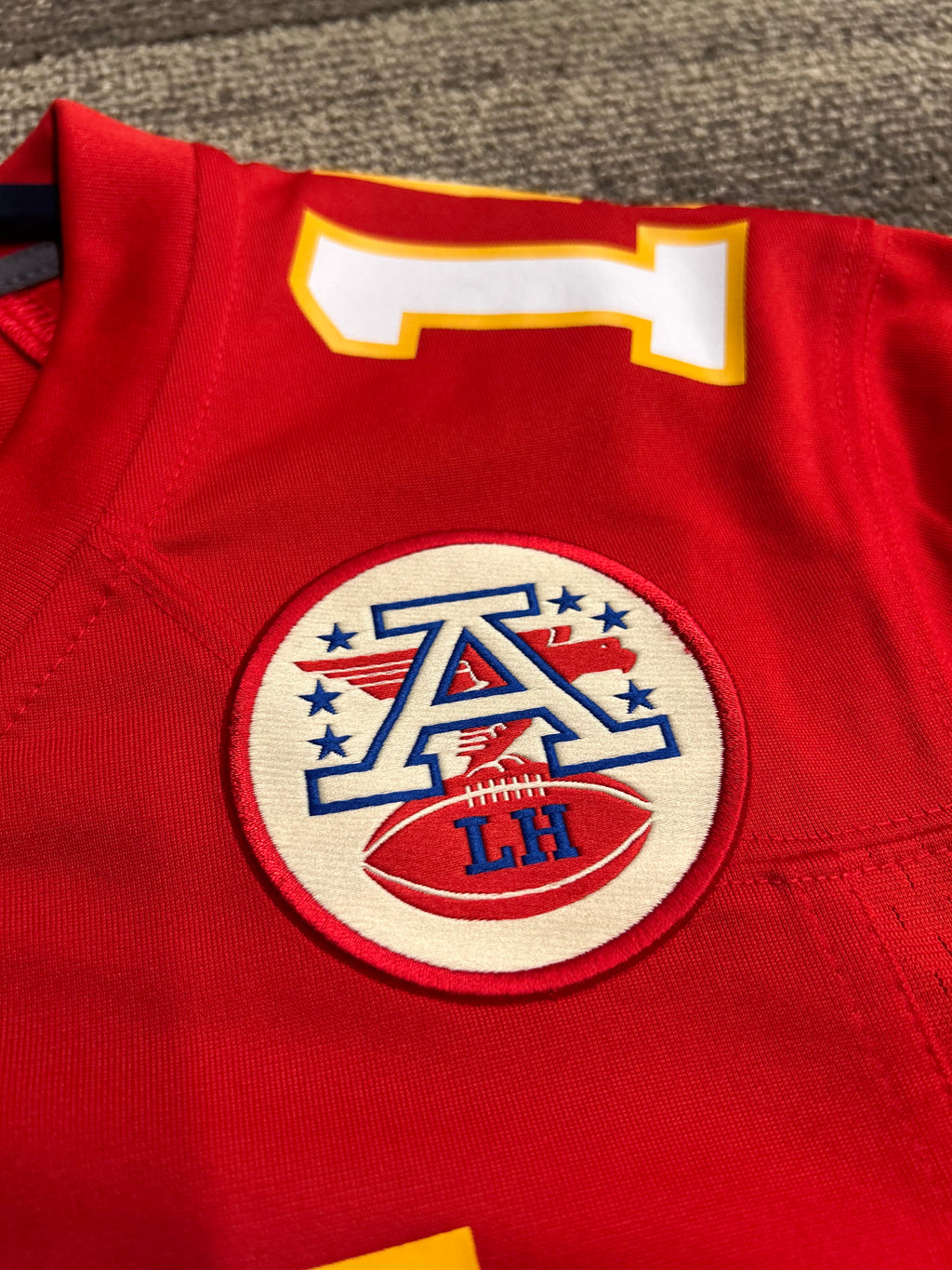 Kansas City Chiefs Jersey Patrick Mahomes #15 Super Bowl LIX Patch Nike Mens S