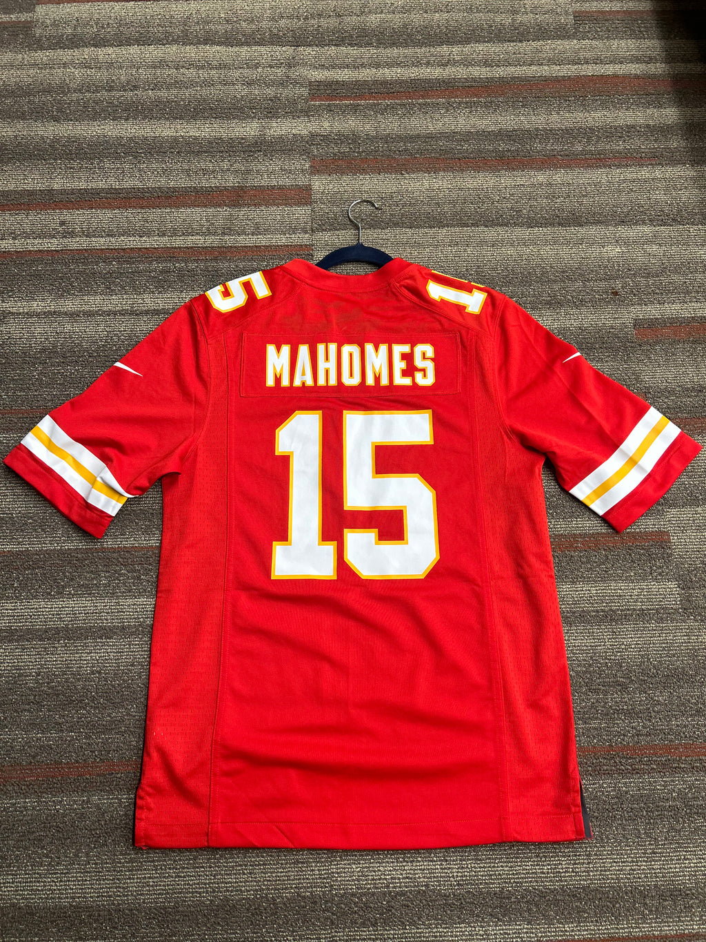 Kansas City Chiefs Jersey Patrick Mahomes #15 Super Bowl LIX Patch Nike Mens S