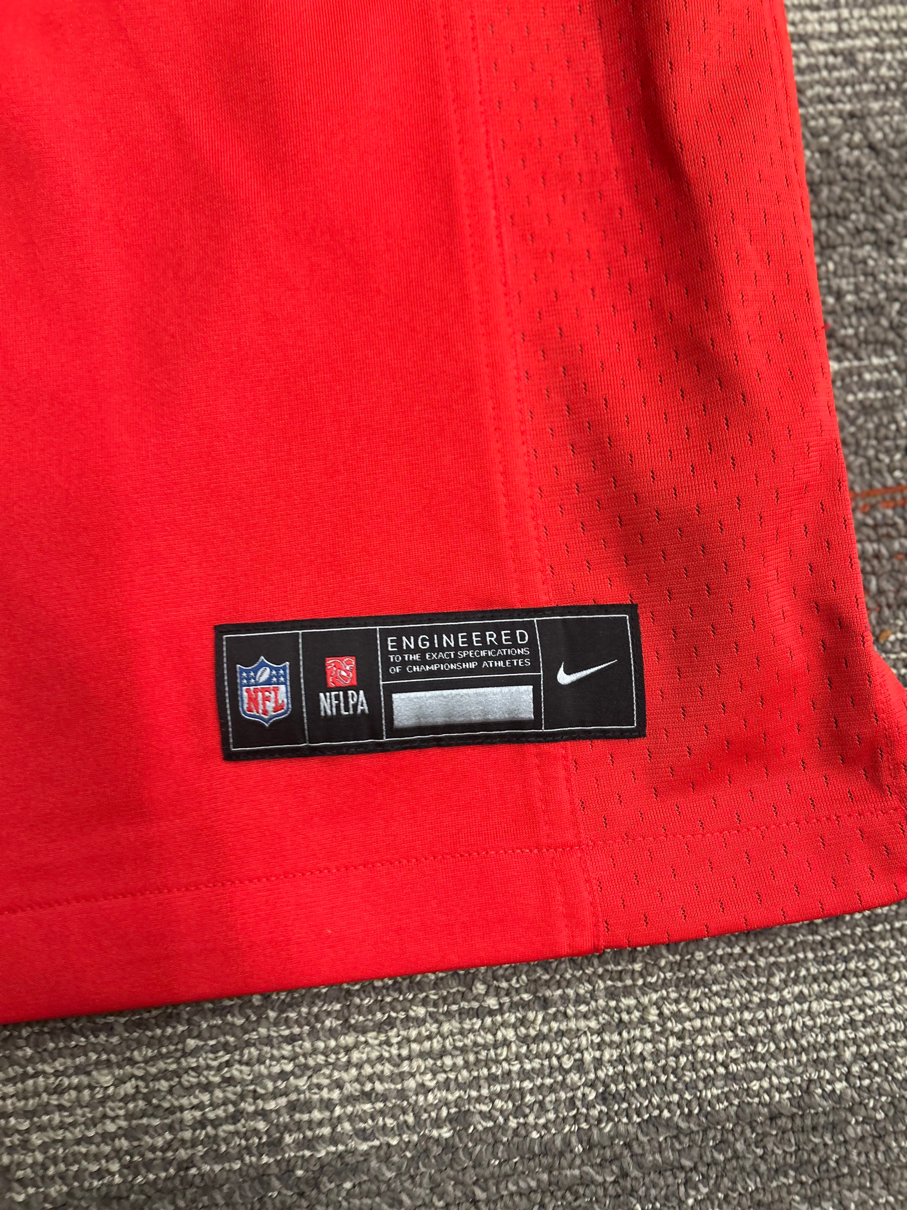 Nike Josh Allen Buffalo Bills NFL Stitched Jersey Men's Size Medium Red #17