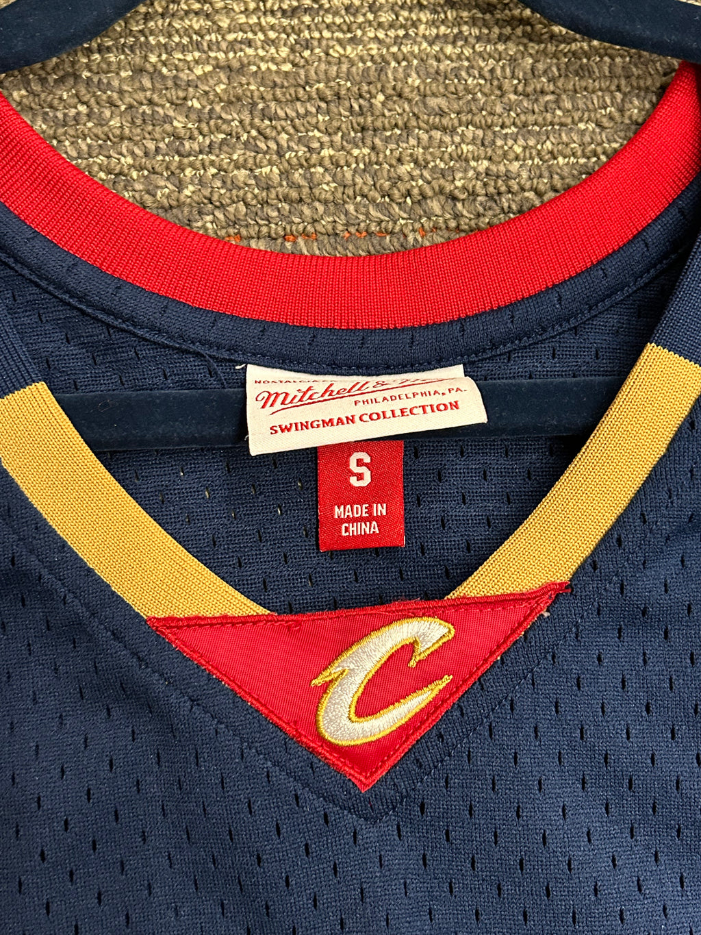 2008-09 Cleveland Cavaliers Lebron James Mitchell & Ness 40/S Authentic Jersey