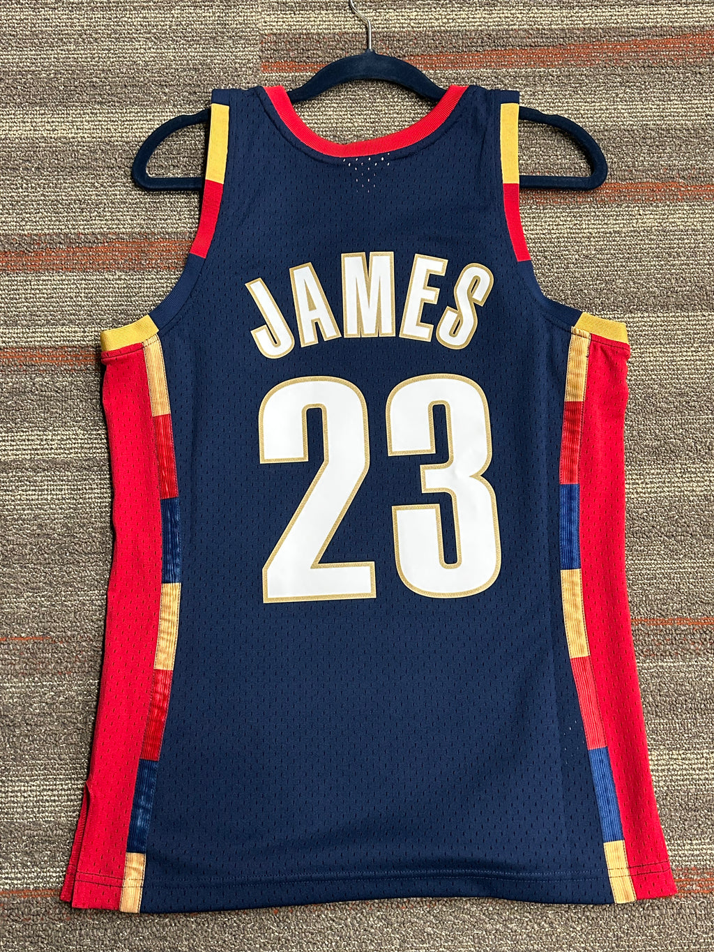 2008-09 Cleveland Cavaliers Lebron James Mitchell & Ness 40/S Authentic Jersey