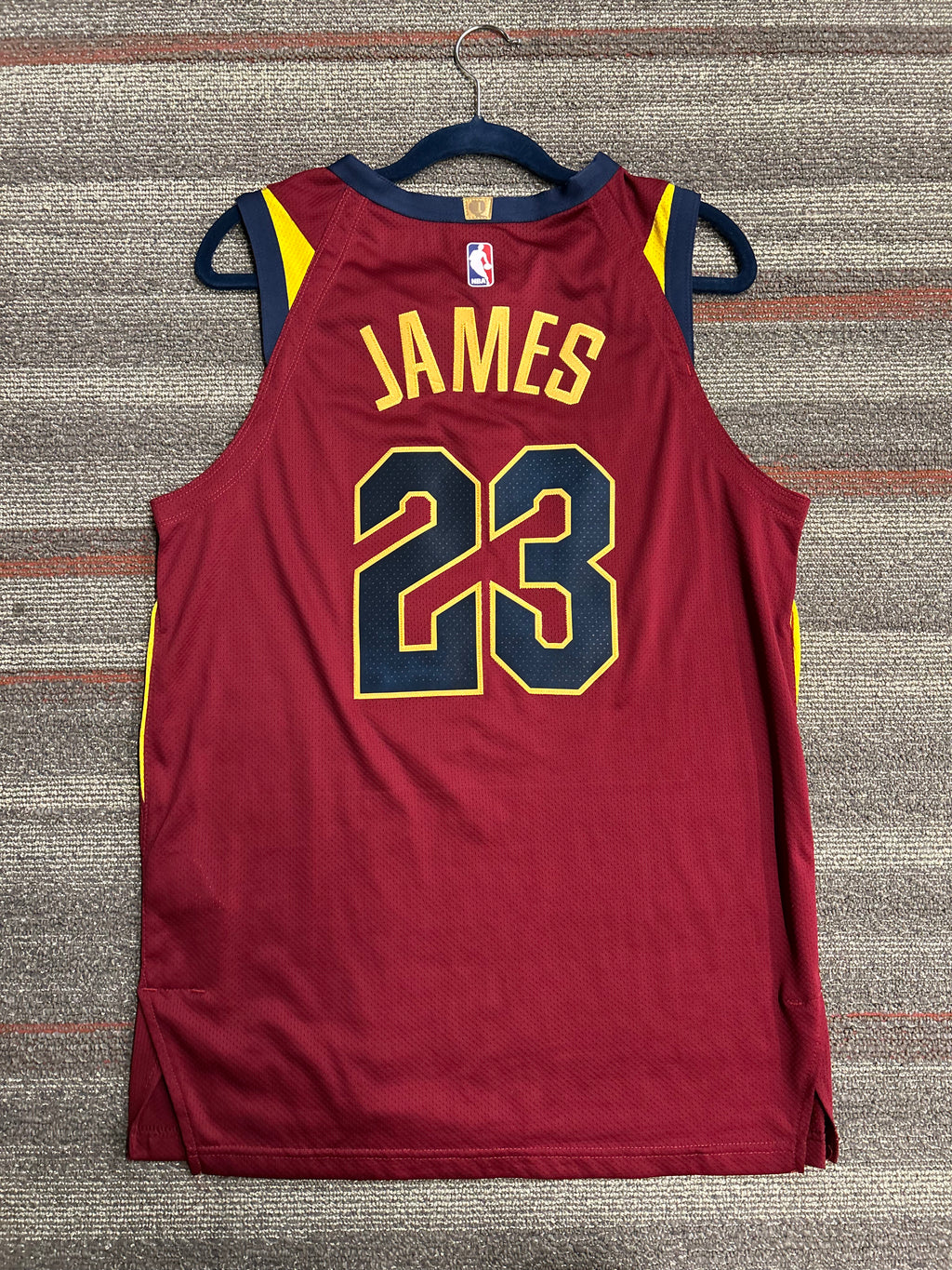 Nike Connect Cleveland Cavaliers Lebron James Swingman Icon Jersey Size 40 Cavs 2017-2018