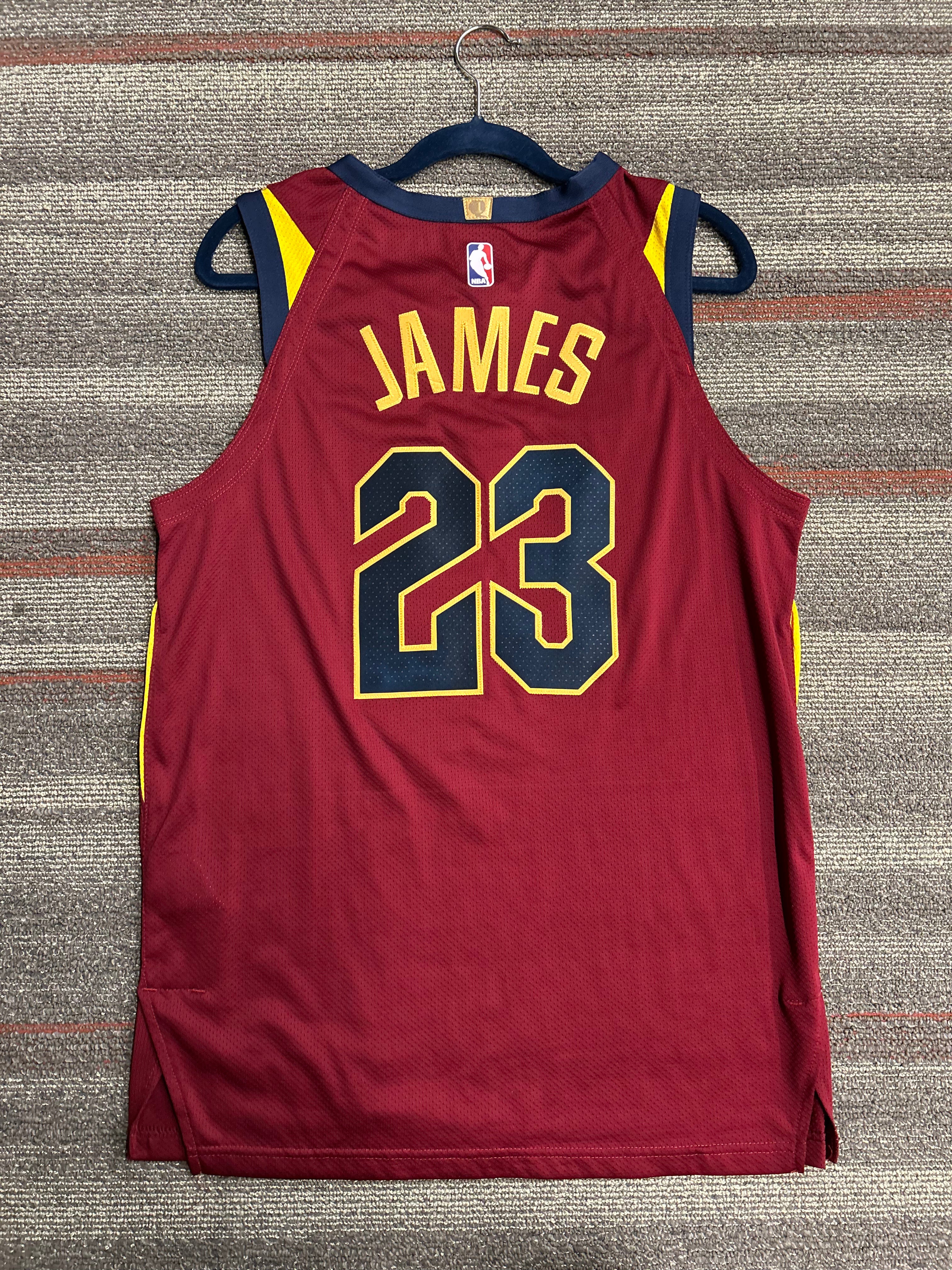 Nike Connect Cleveland Cavaliers Lebron James Swingman Icon Jersey Size 40 Cavs 2017-2018