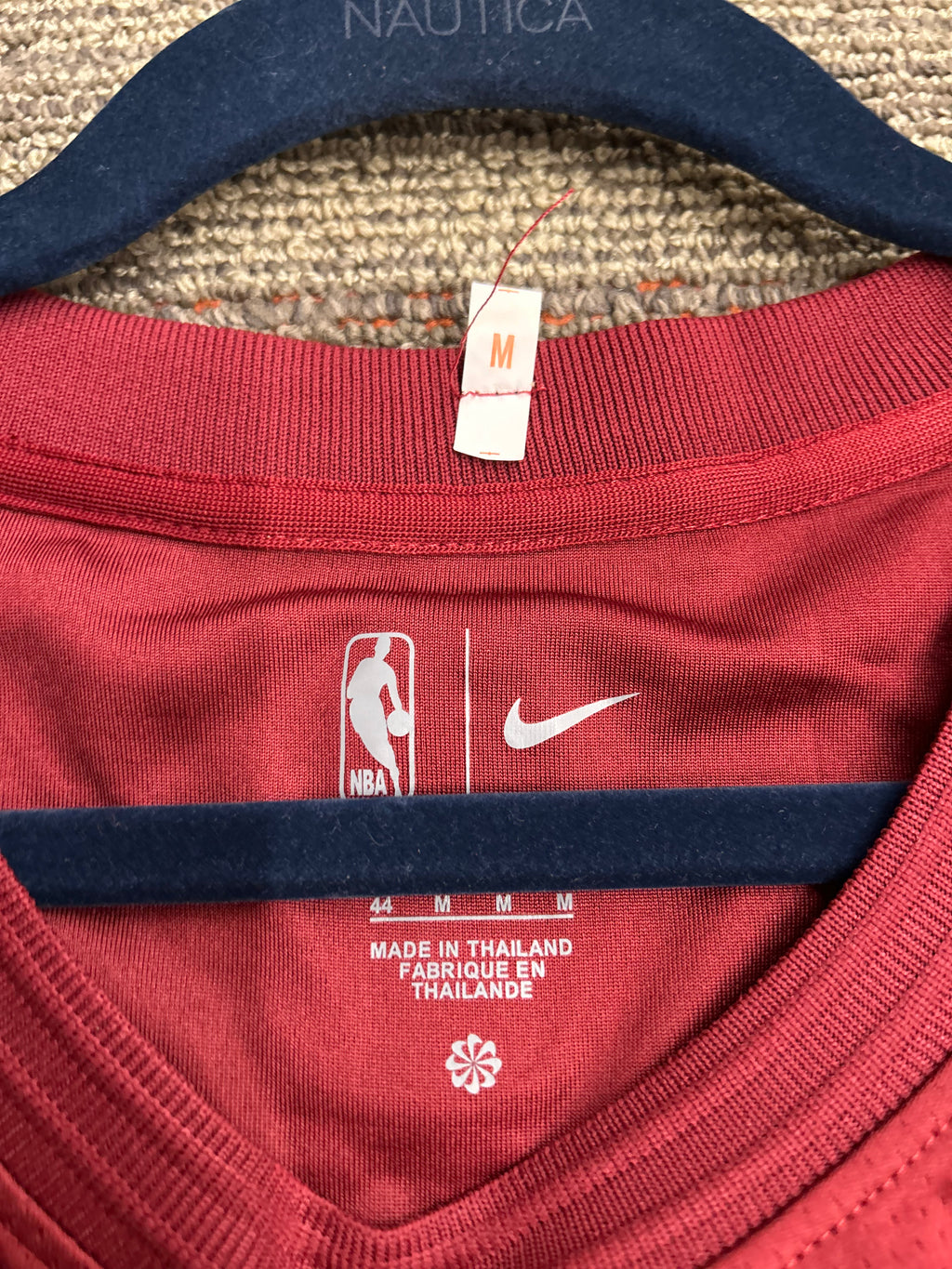 Cleveland Cavs Donovan Mitchell Jersey Red Nike Size 44 M/L #45