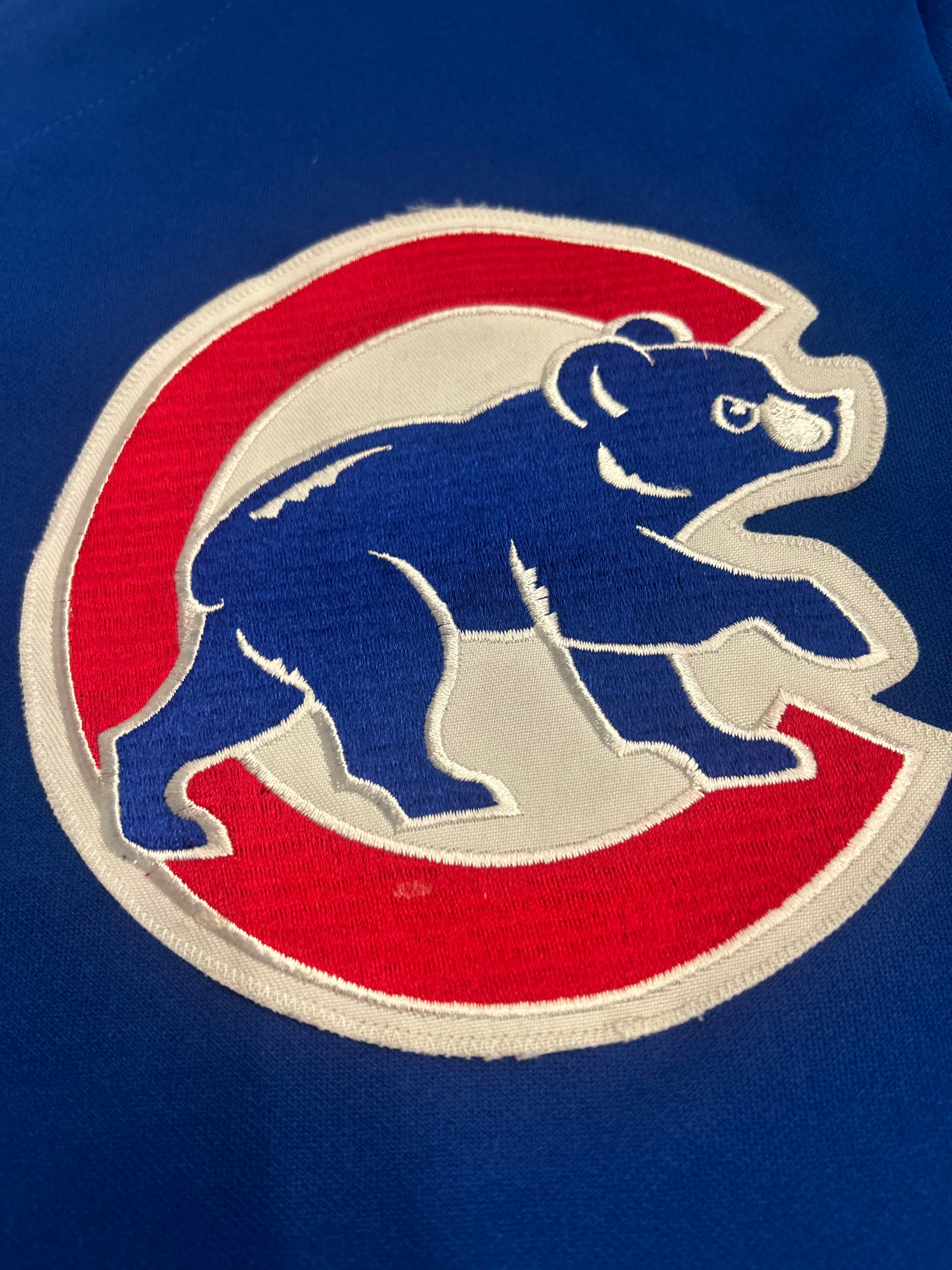 Chicago Cubs Carlos Zambrano Jersey Mens 2XL Blue MLB Baseball #38 Majestic