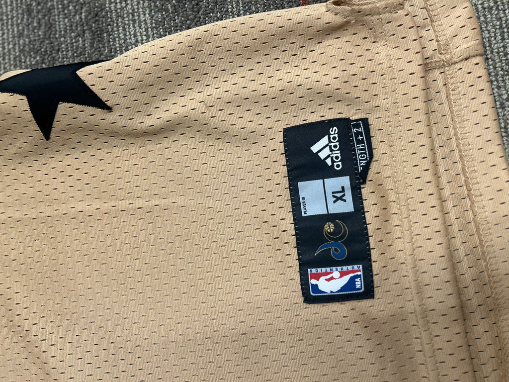 NBA Adidas Washington Wizards Gilbert Arenas Jersey Gold Mens XL New With Tags 0