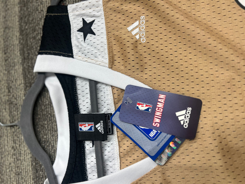 NBA Adidas Washington Wizards Gilbert Arenas Jersey Gold Mens XL New With Tags 0