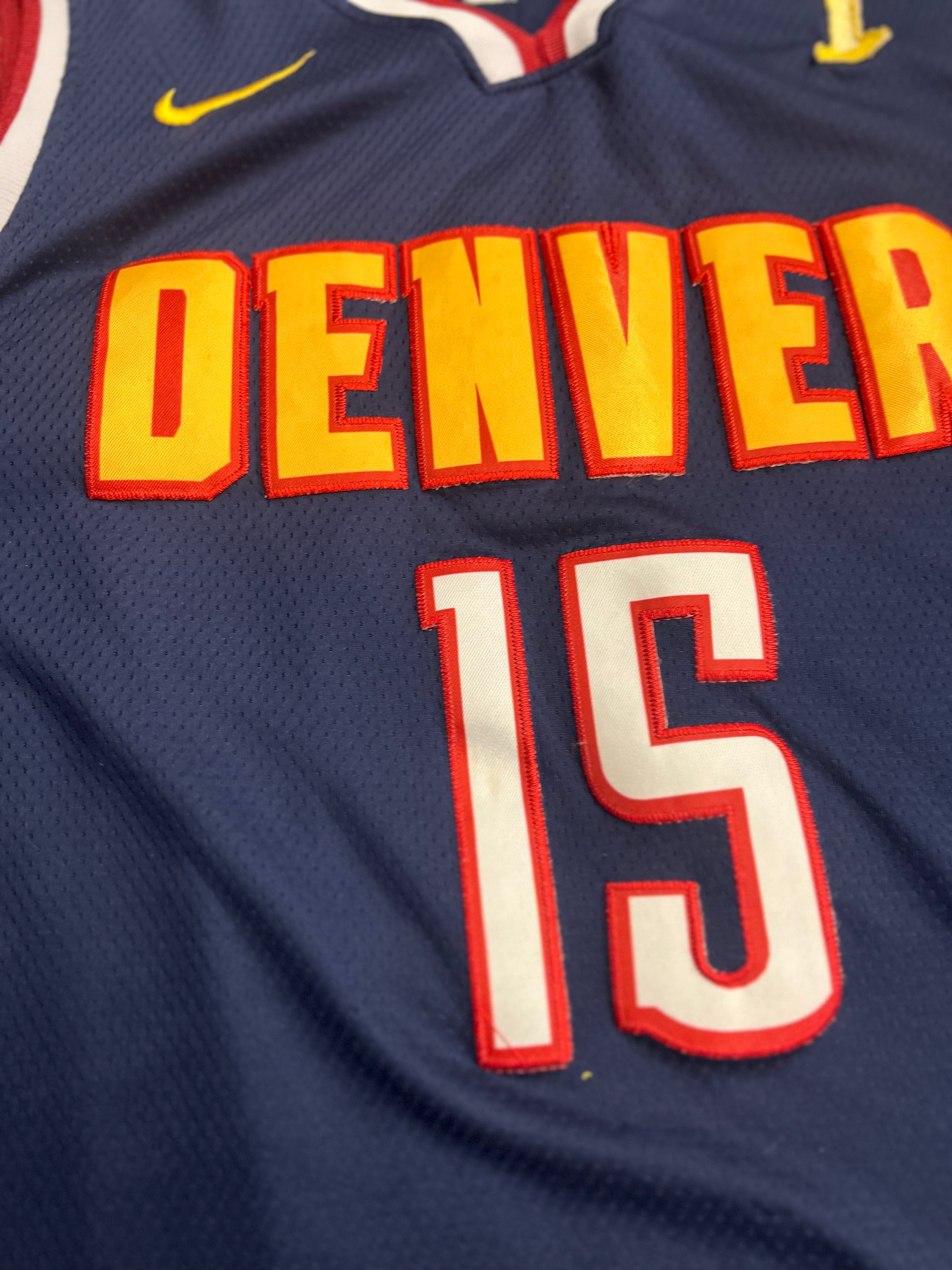 Denver Nuggets Nikola Jokic #15 Finals MVP Blue Jersey Mens Size 50 L/XL