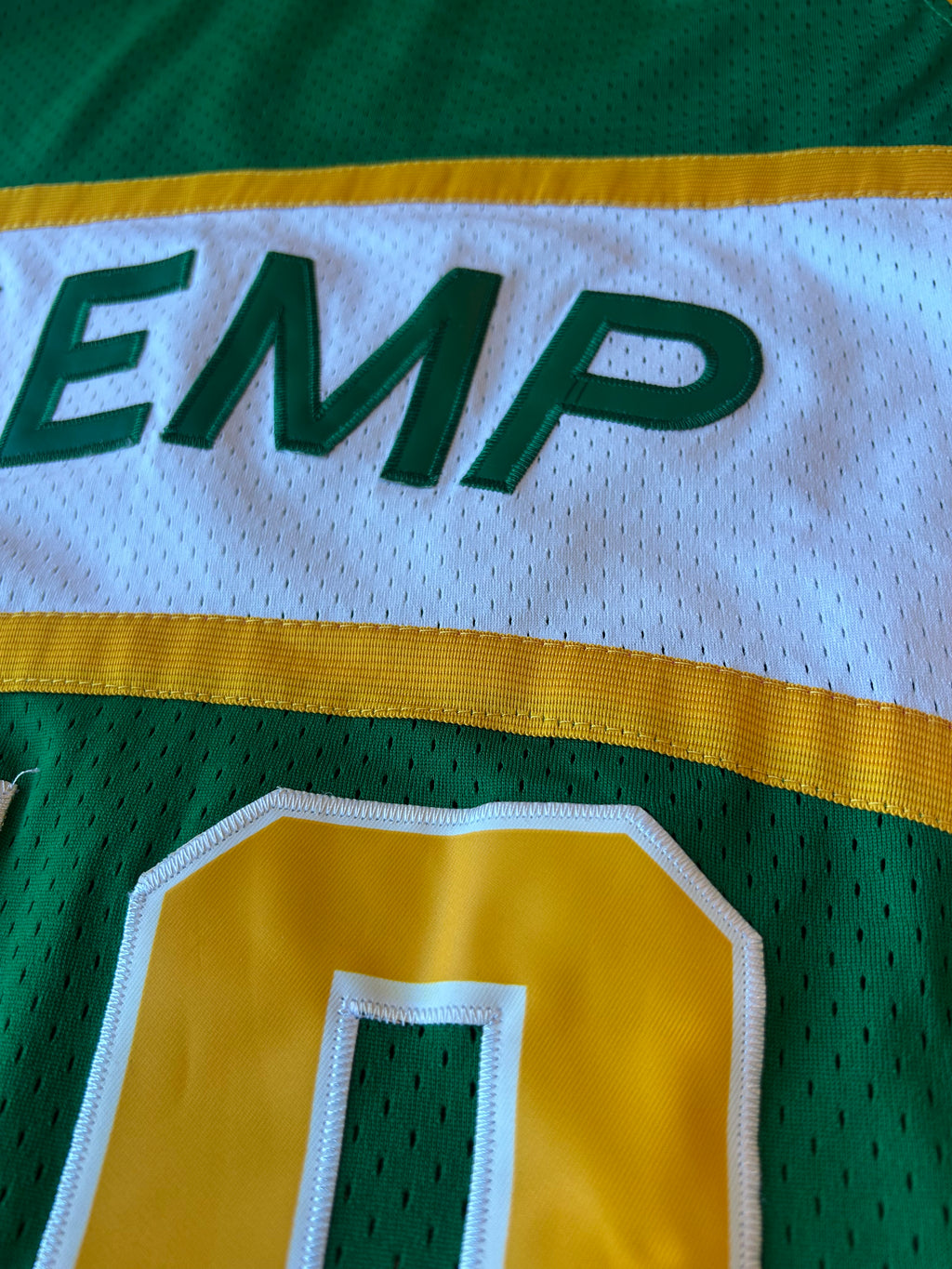 Seattle Supersonics Jersey Mens Large(44) NBA Swingman Shawn Kemp Mitchell Ness