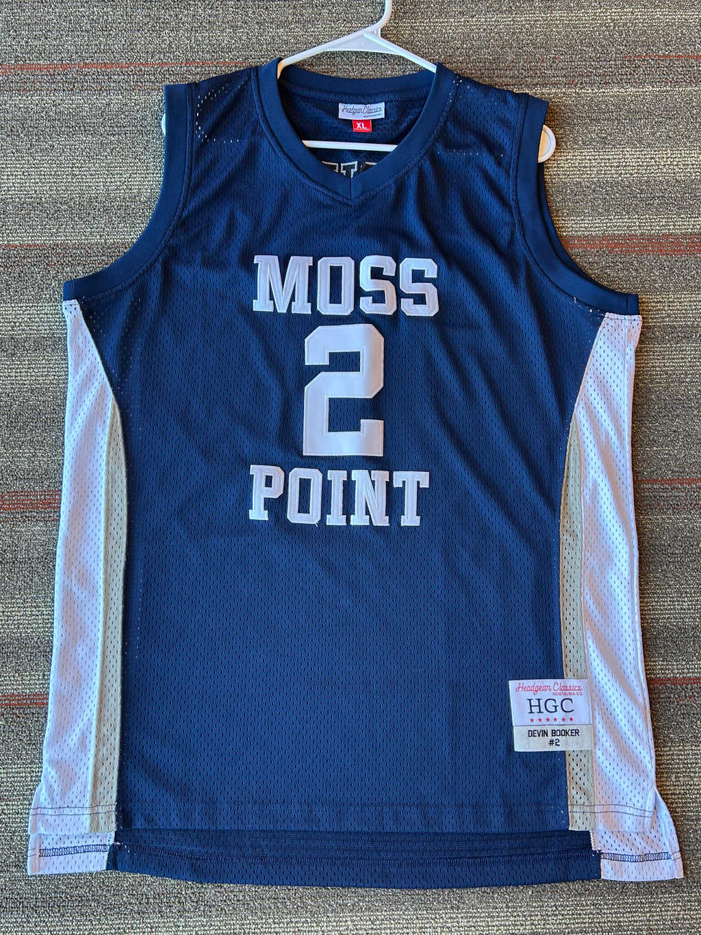 Devin Booker High School Moss Point Jersey Mens XL Headgear Classics Stitched #2