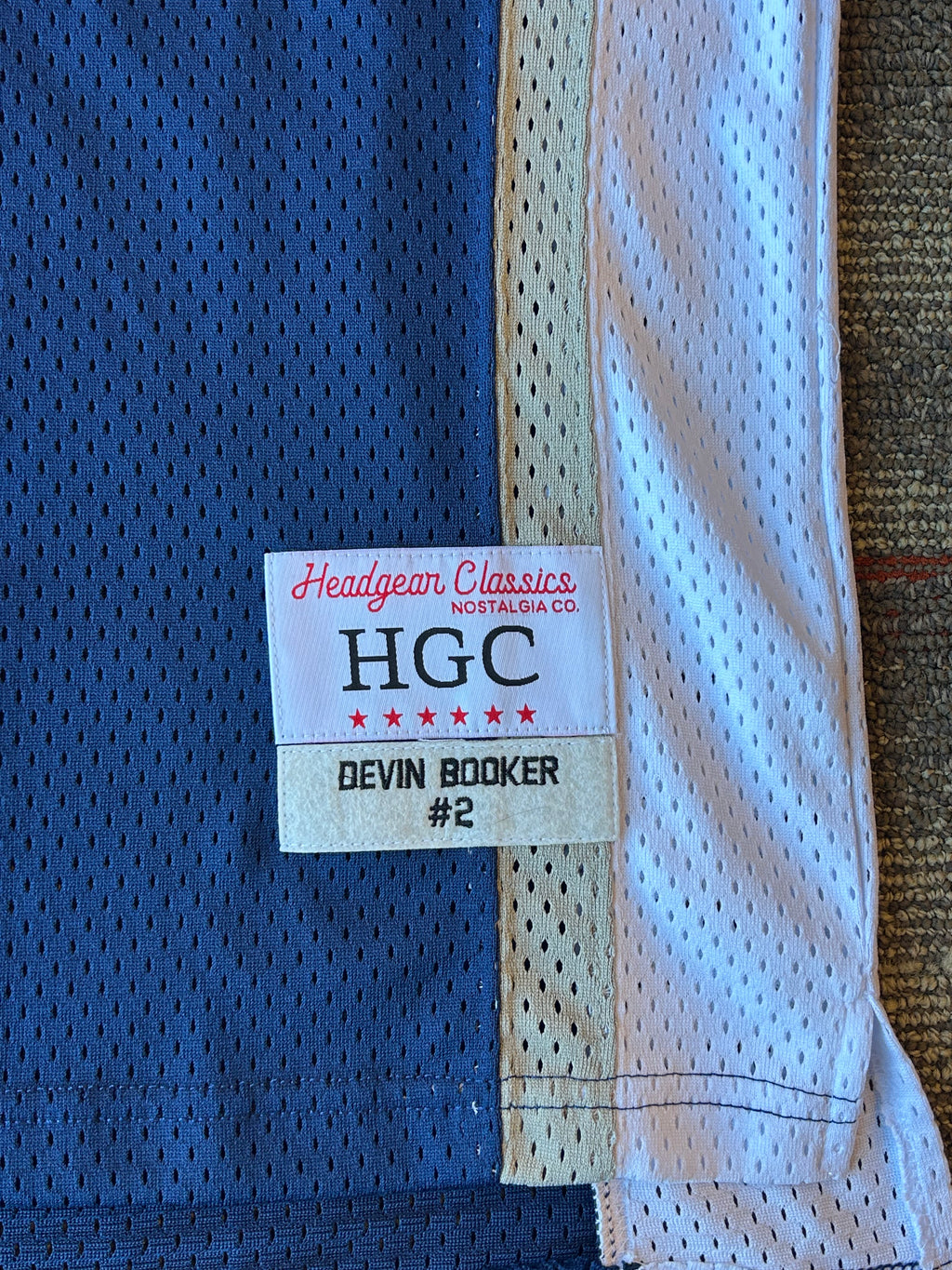 Devin Booker High School Moss Point Jersey Mens XL Headgear Classics Stitched #2