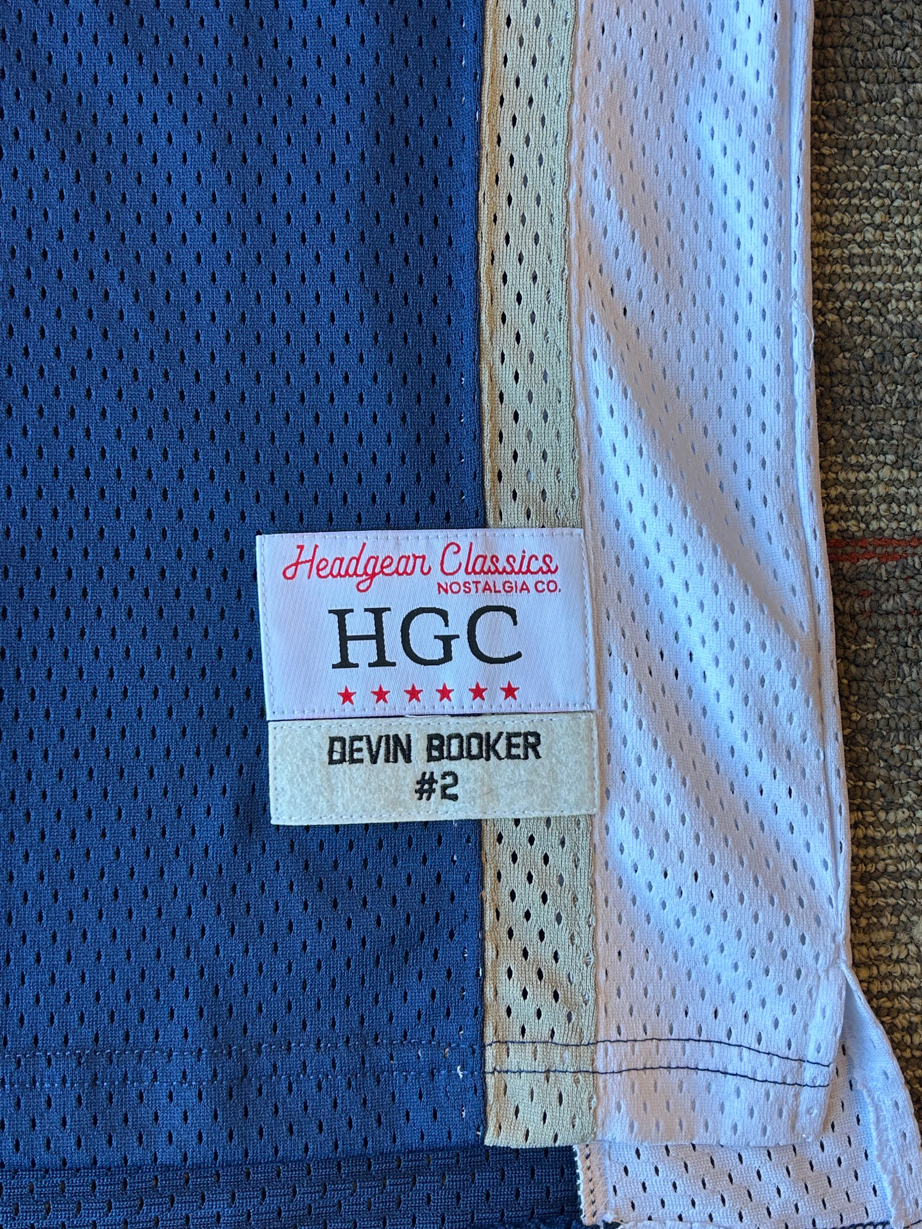 Devin Booker High School Moss Point Jersey Mens XL Headgear Classics Stitched #2