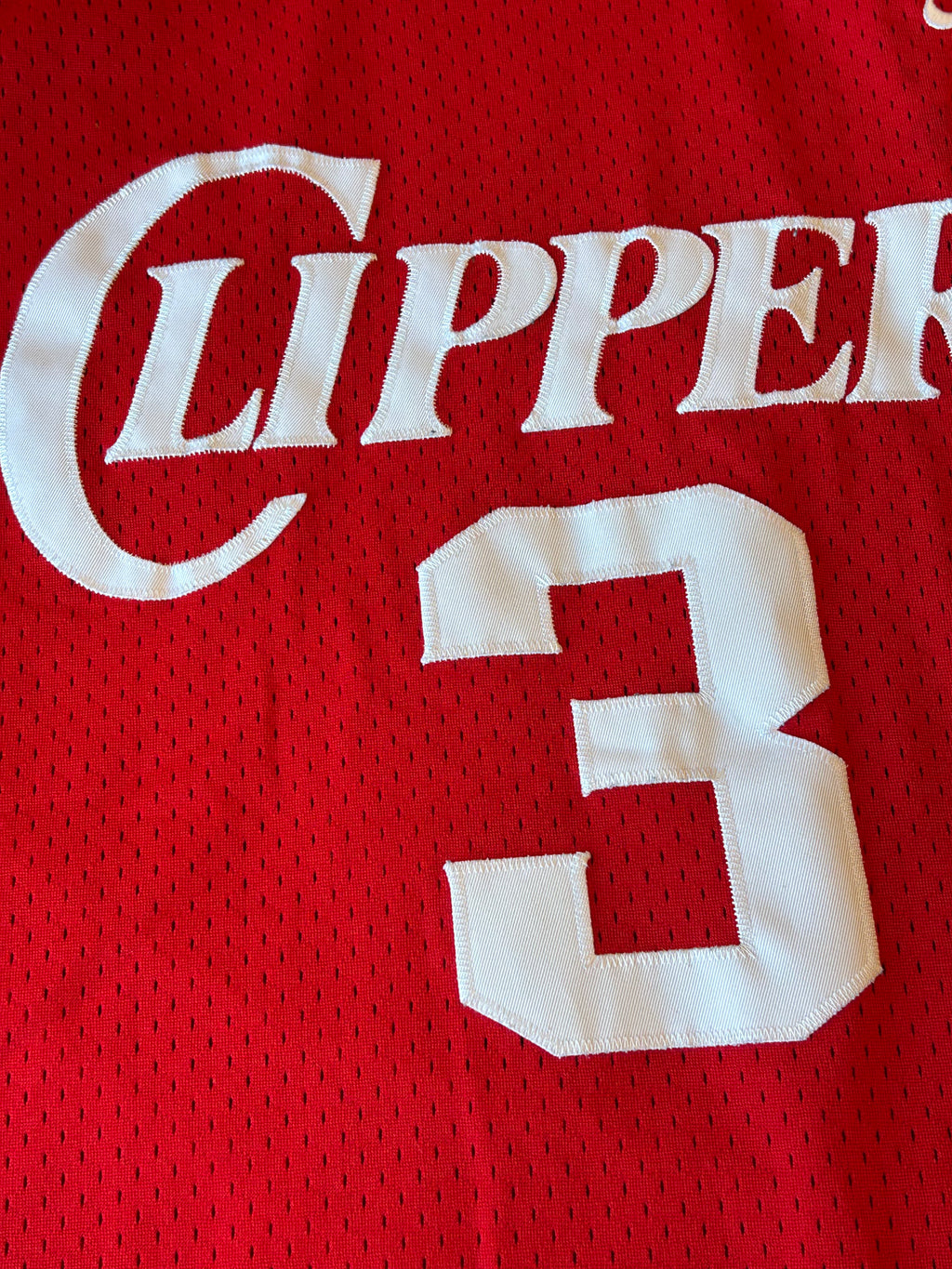 Nike Quentin Richardson Los Angeles Clippers Jersey 2XL Red Stitched Mesh NBA #3