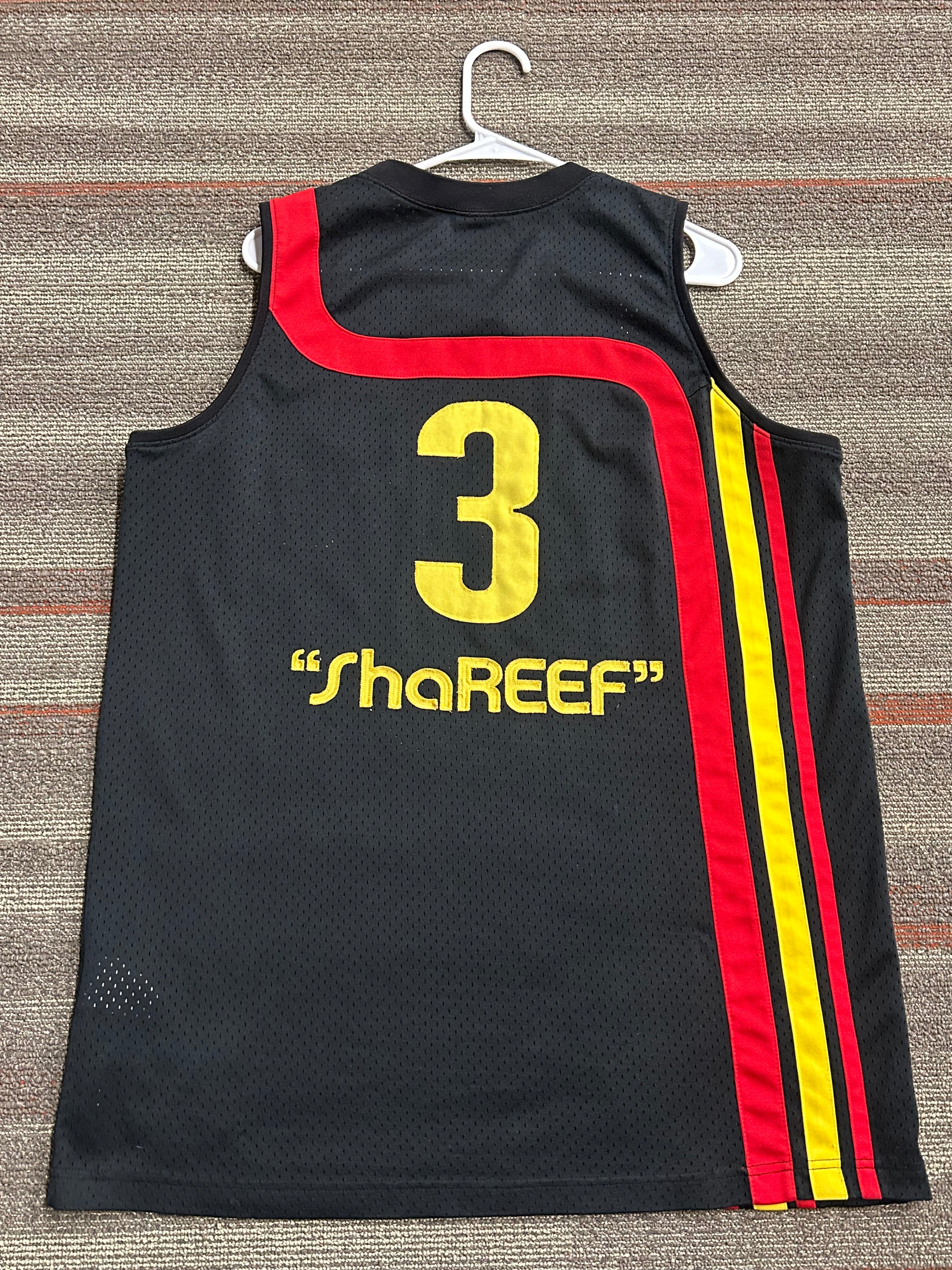 Atlanta Hawks Shareef Abdur-Rahim 74 Swingman Mens Large Jersey Black NBA Nike