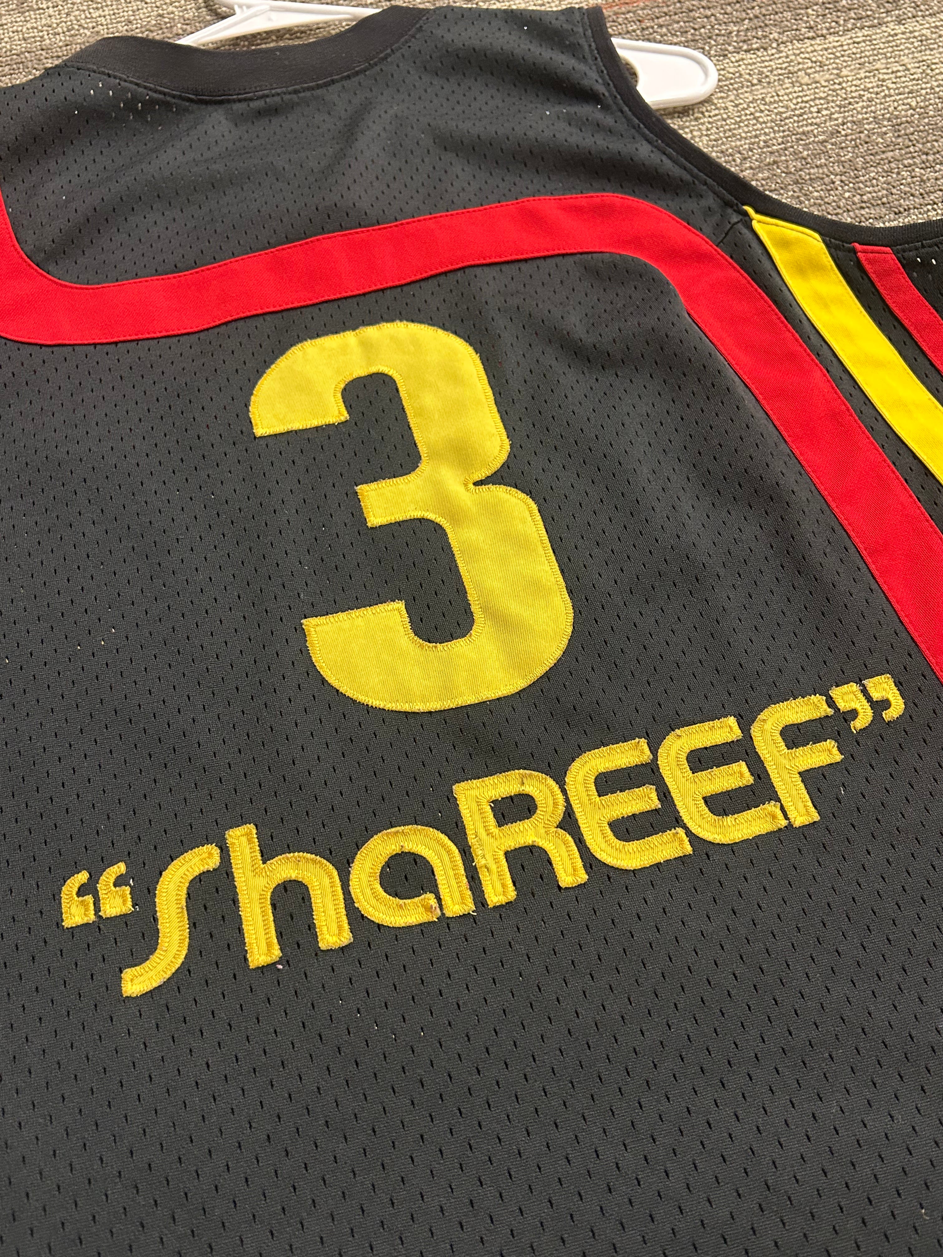 Atlanta Hawks Shareef Abdur-Rahim 74 Swingman Mens Large Jersey Black NBA Nike