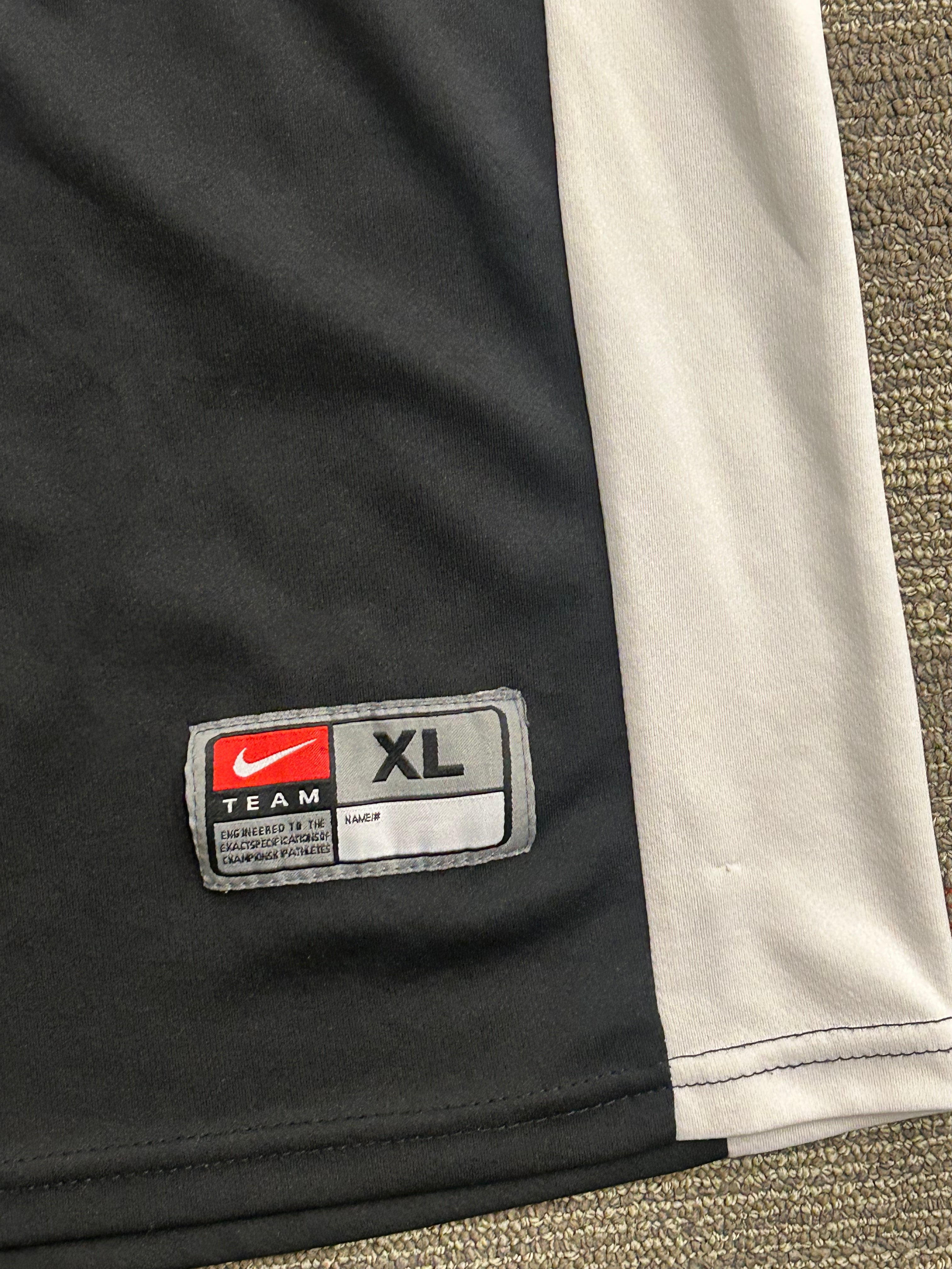 Nike Wake Forest Demon Deacons Tim Duncan Basketball Jersey XL Black #21 NCAA