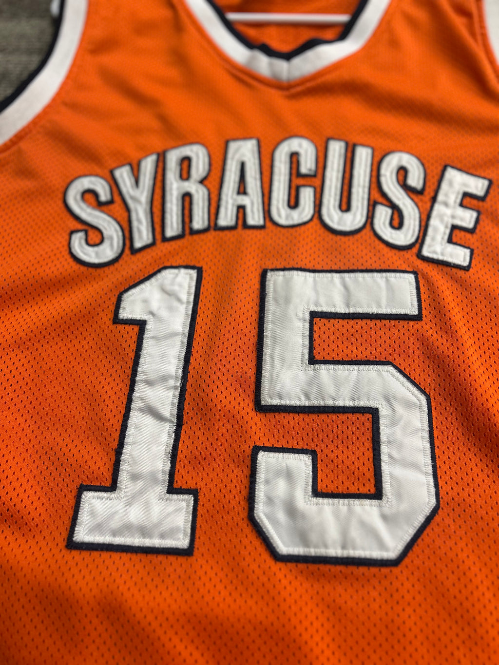 Carmelo Anthony #15 Syracuse Orange 2XL Jersey Adidas True School Authentics