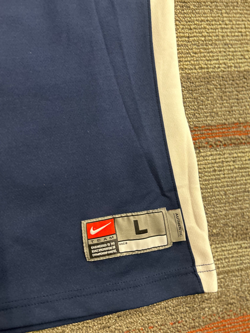 Gonzaga Bulldogs Jersey Mens Large Blue Jersey NCAA Basketball #2 Nike Team