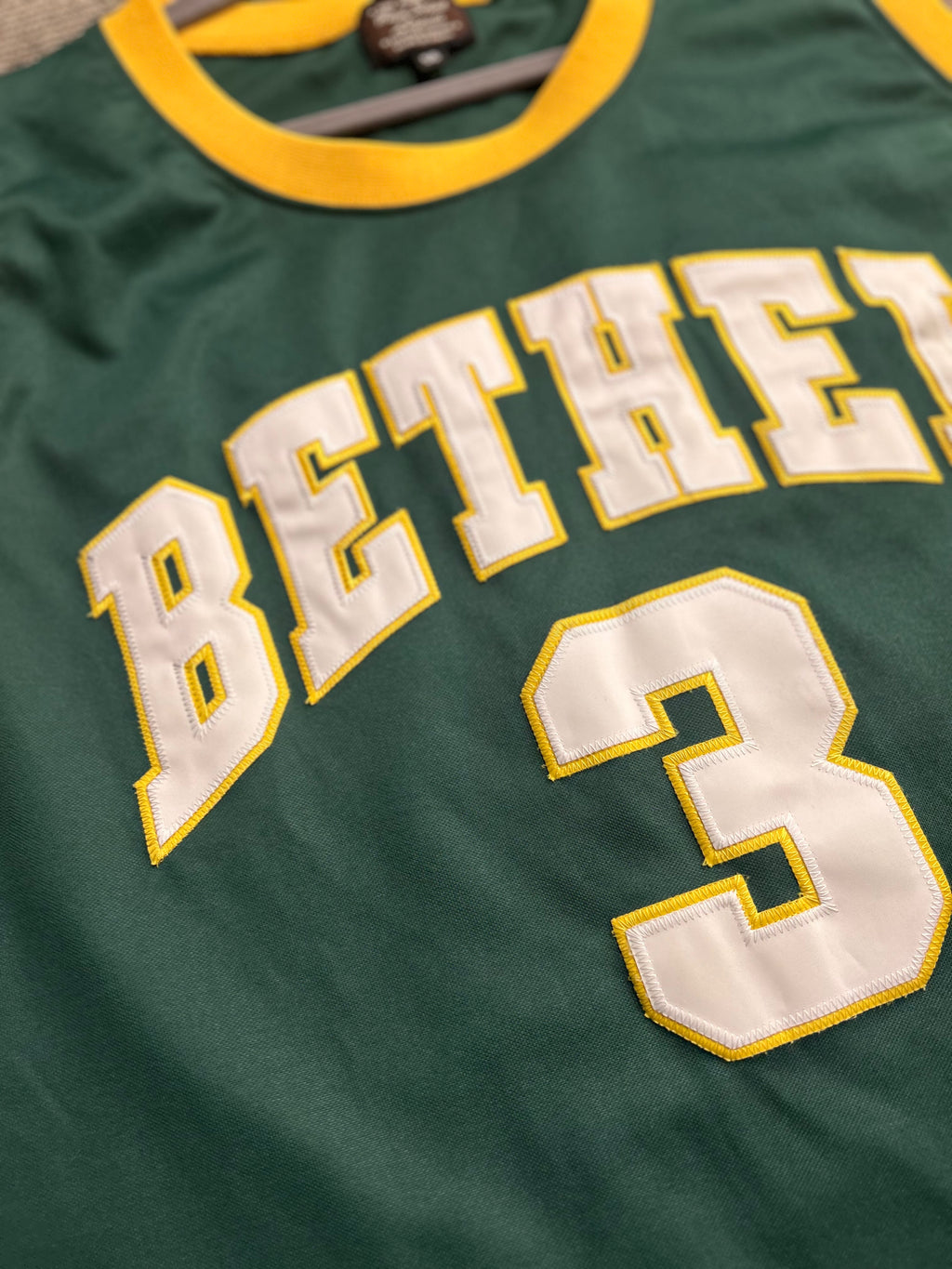 Vintage High School Legends Allen Iverson Bethel Bruins Jersey Size 56 3XL #3