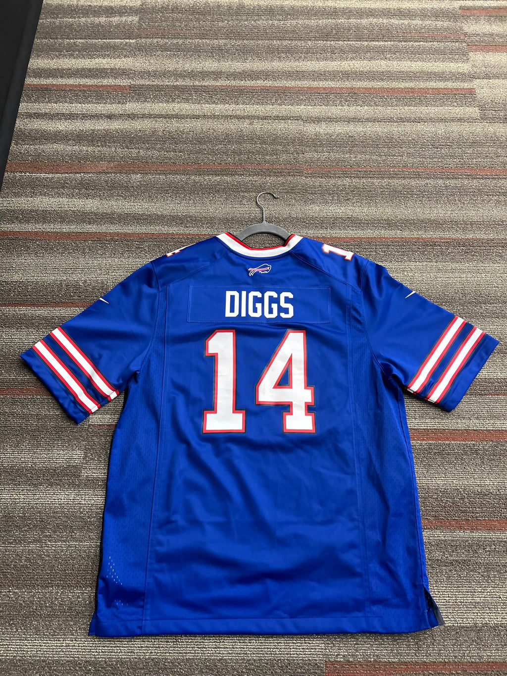 Buffalo Bills Stefon Diggs Nike On Field Jersey Size Large Blue Home Issued #14