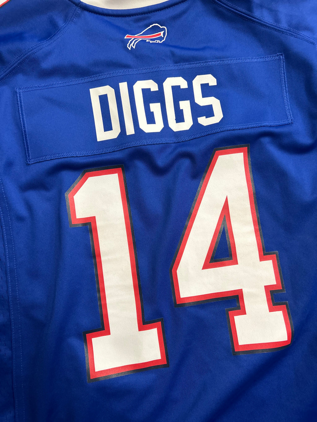 Buffalo Bills Stefon Diggs Nike On Field Jersey Size Large Blue Home Issued #14