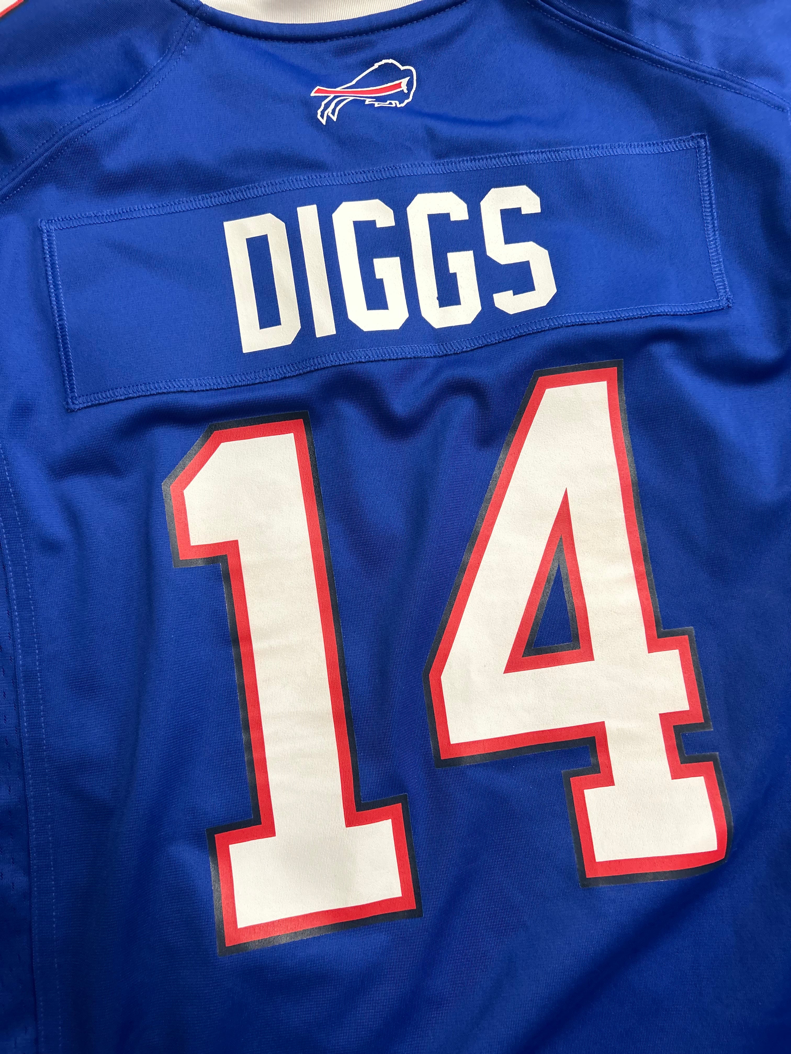 Buffalo Bills Stefon Diggs Nike On Field Jersey Size Large Blue Home Issued #14
